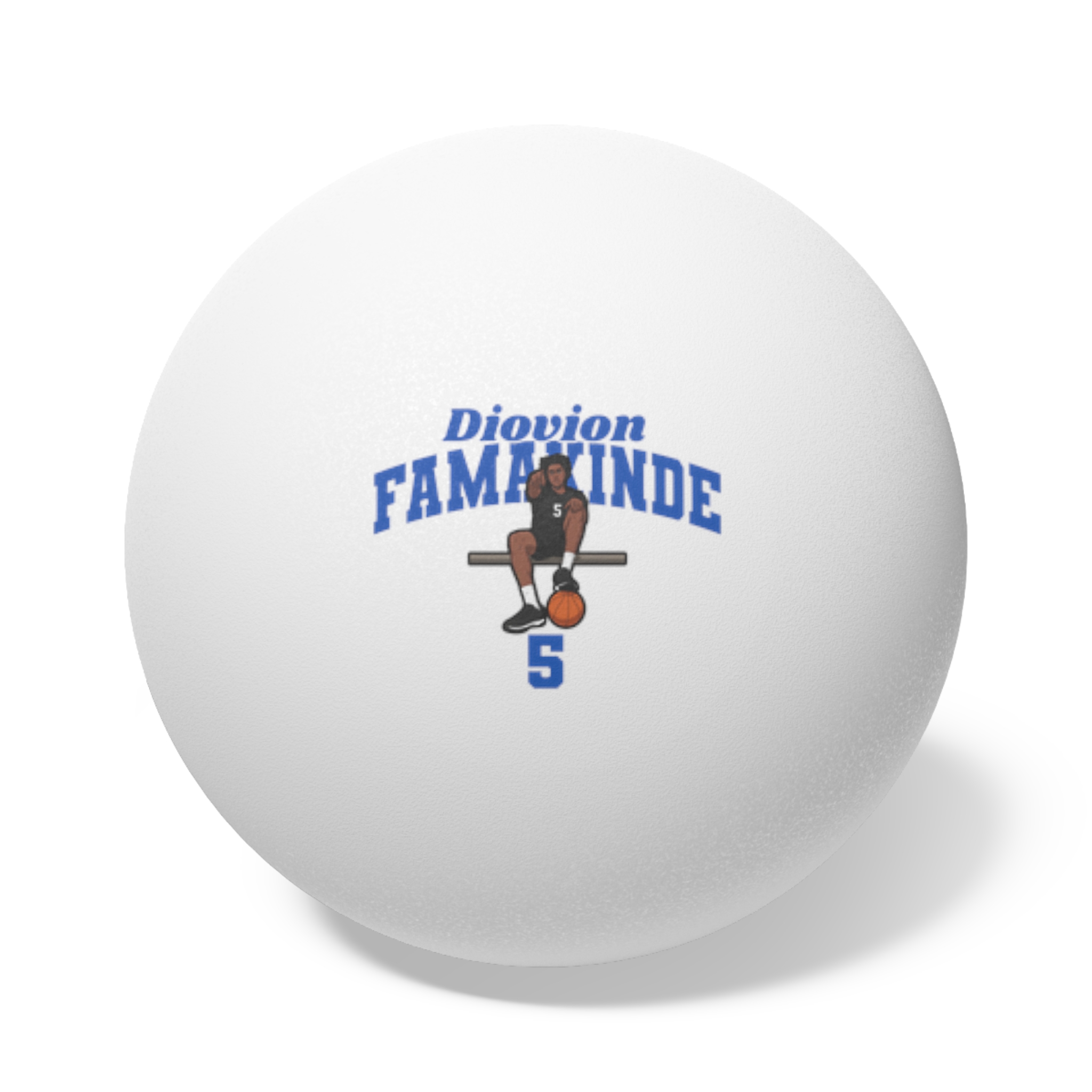 Ping Pong Balls, 6 pcs — character_signature_arch in White