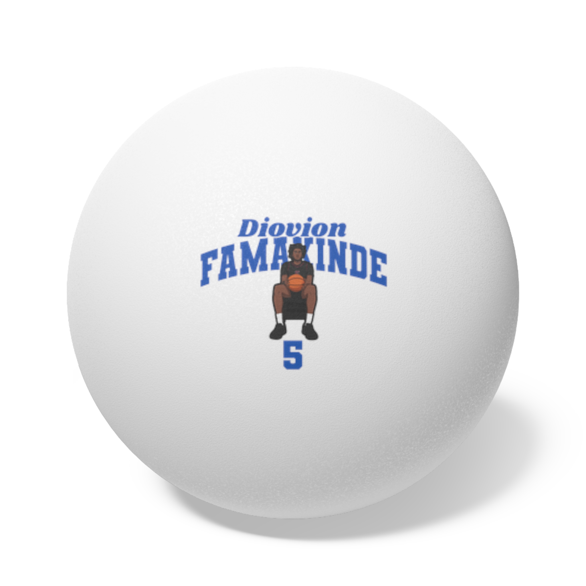 Ping Pong Balls, 6 pcs — character_signature_arch in White