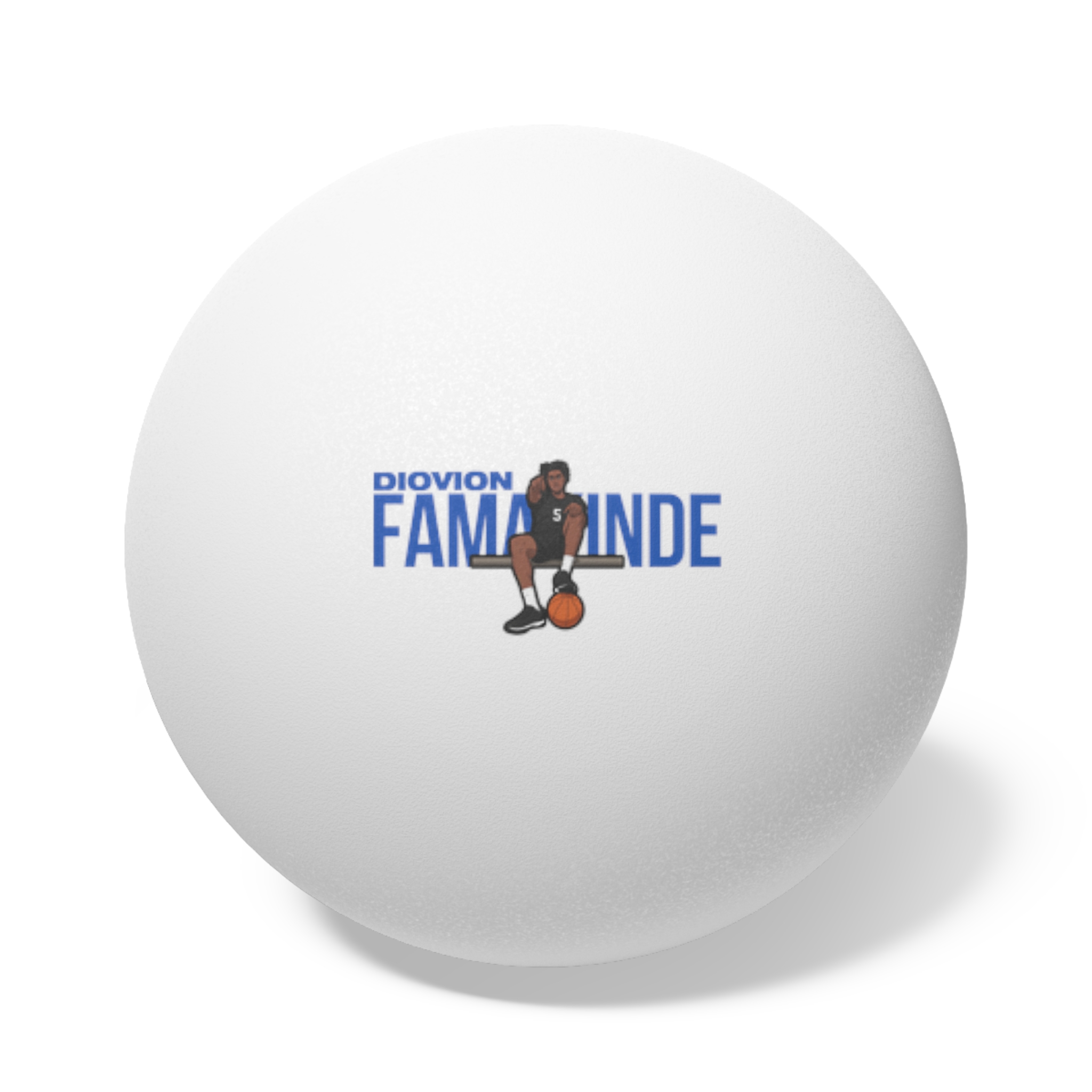 Ping Pong Balls, 6 pcs — character_player_name in White