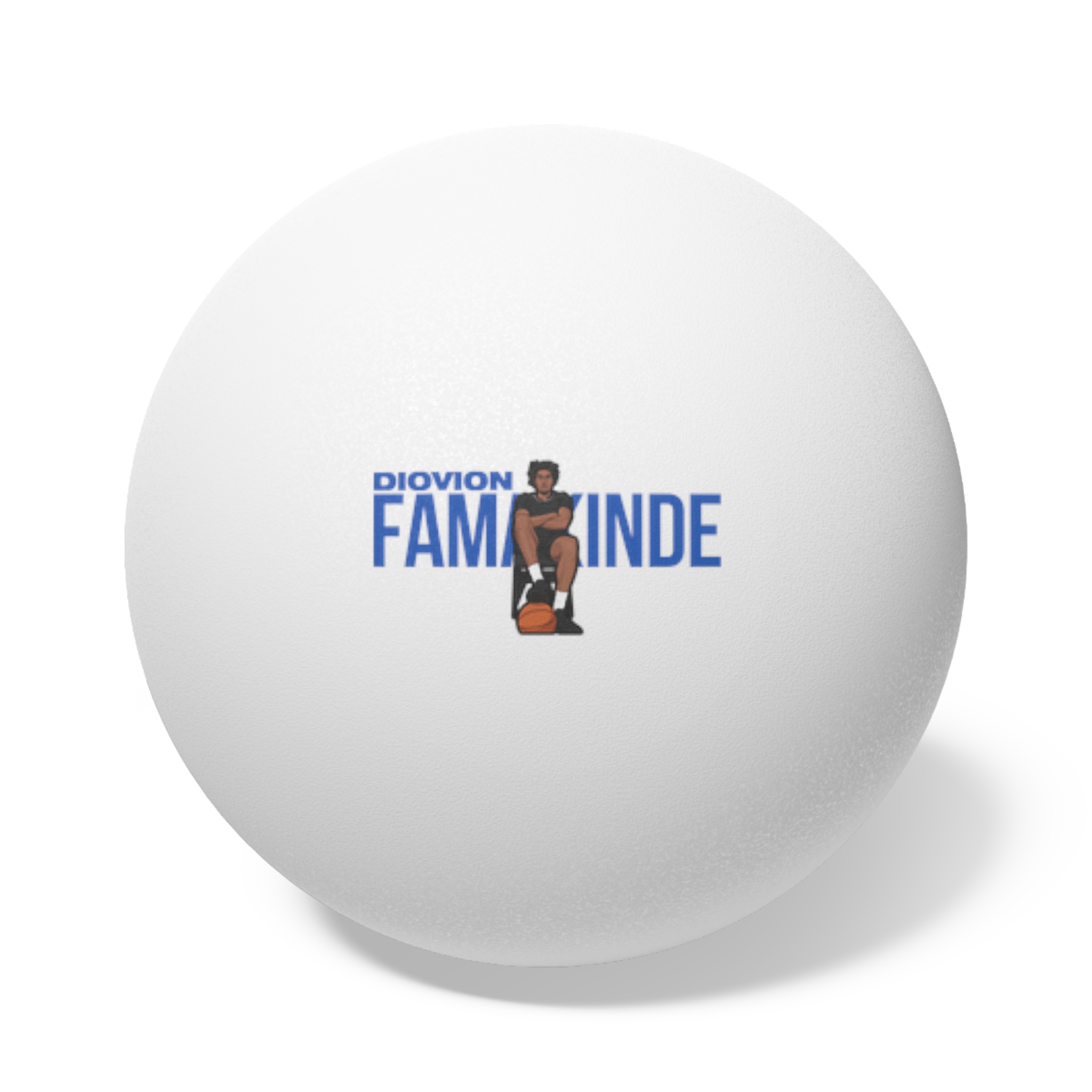 Ping Pong Balls, 6 pcs — character_player_name in White