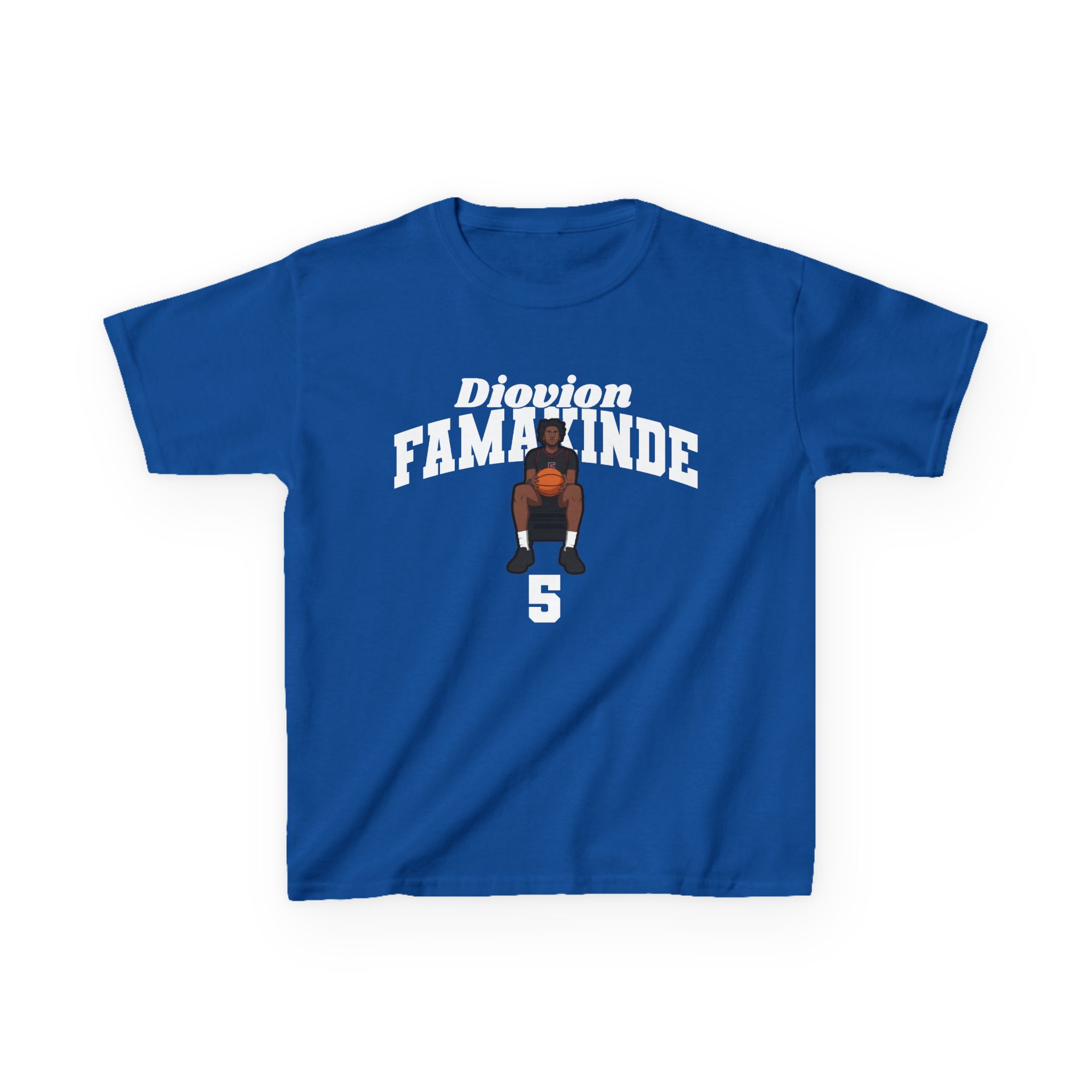Youth Tee — character_signature_arch in Royal