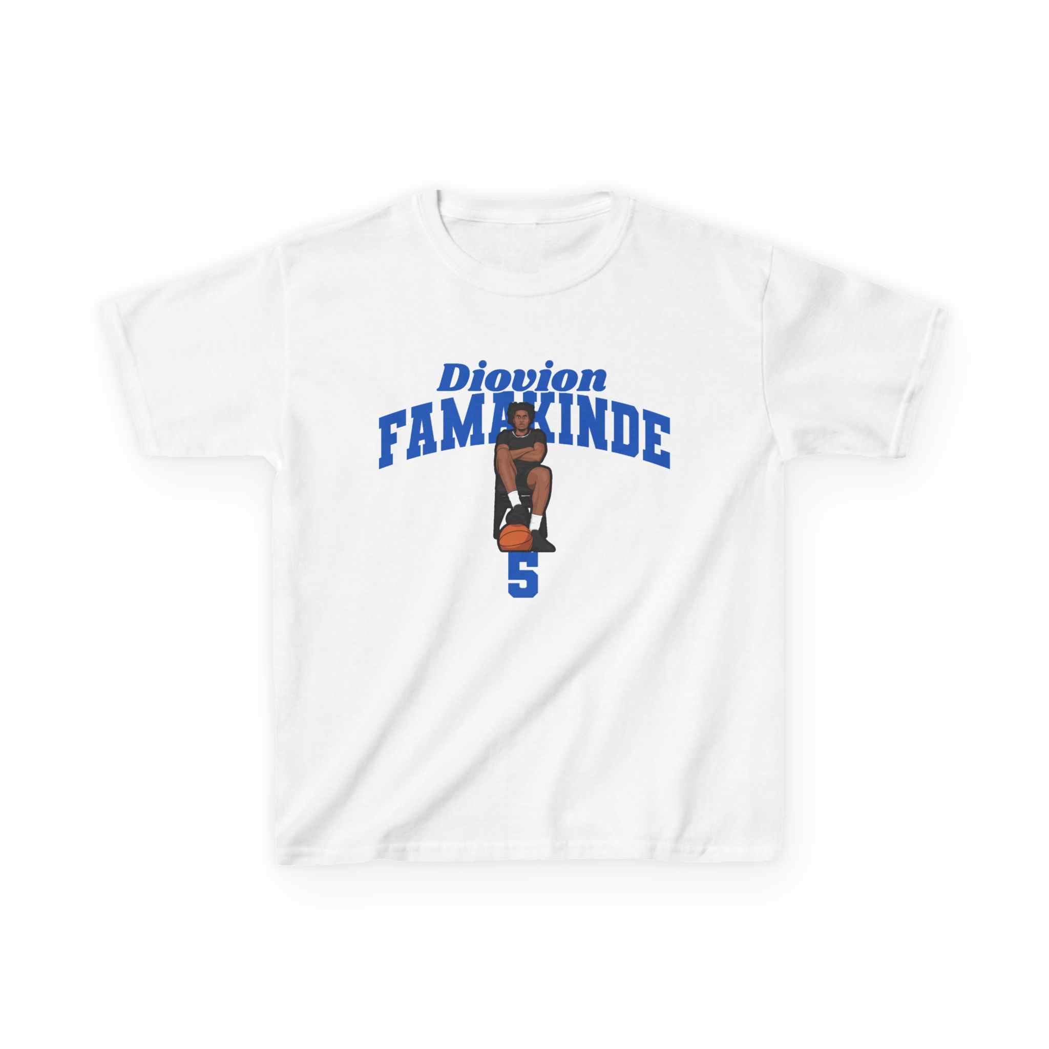 Youth Tee — character_signature_arch in White
