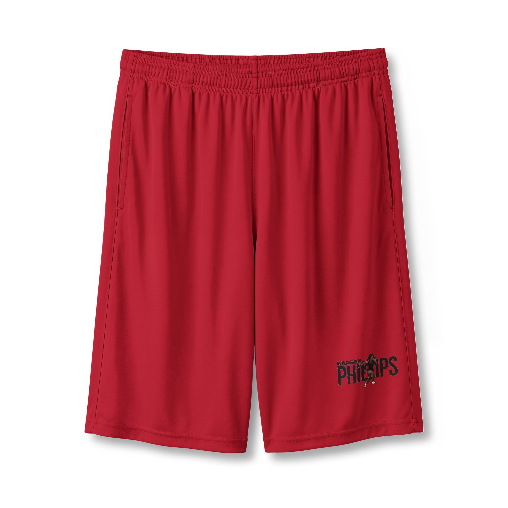 Shorts — character_player_name in Red