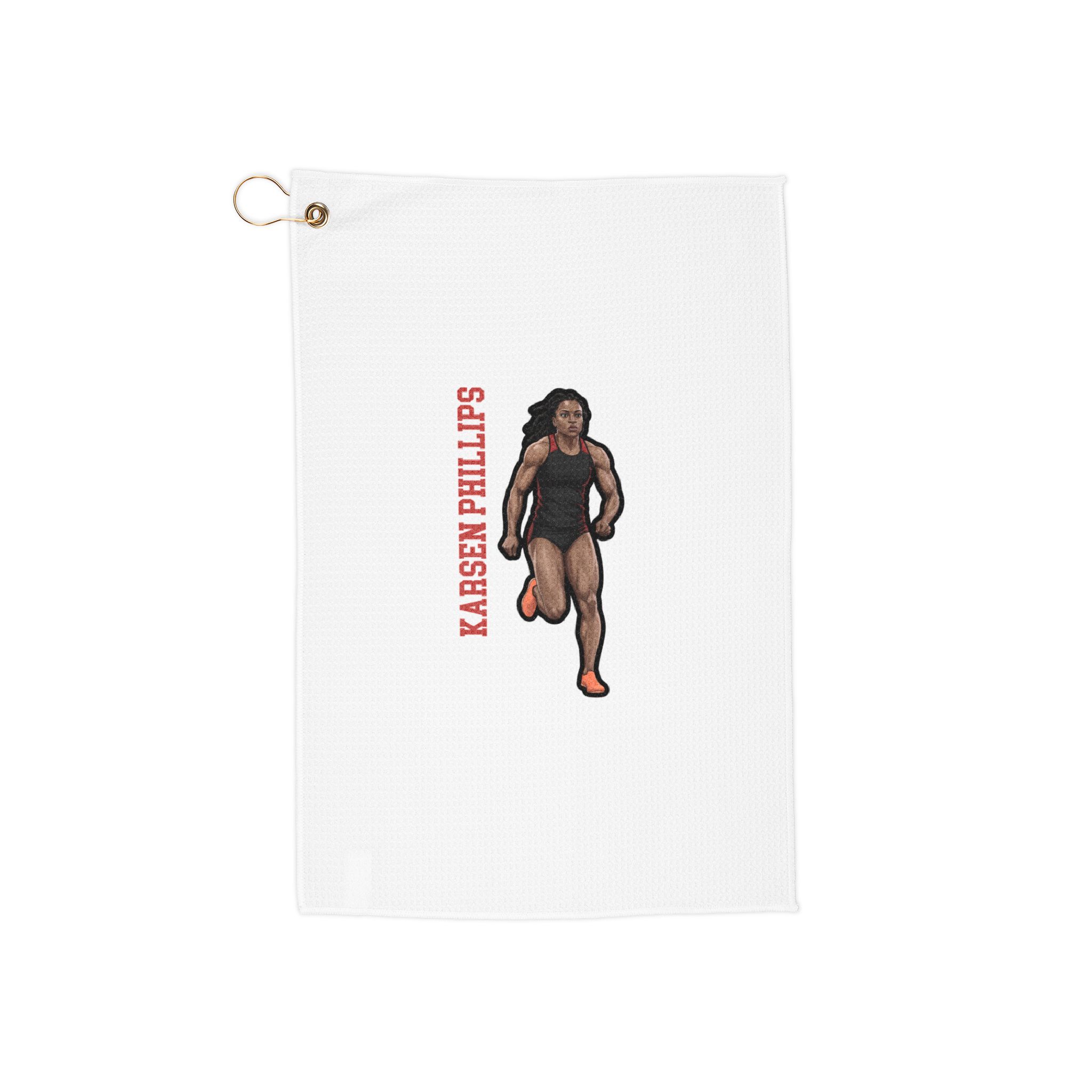 Golf Towel — character_name_vertical in Classic