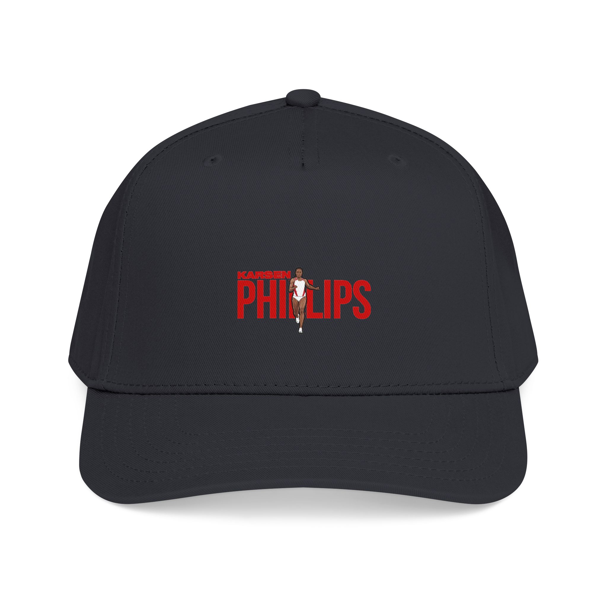 Baseball Cap — character_player_name in Black