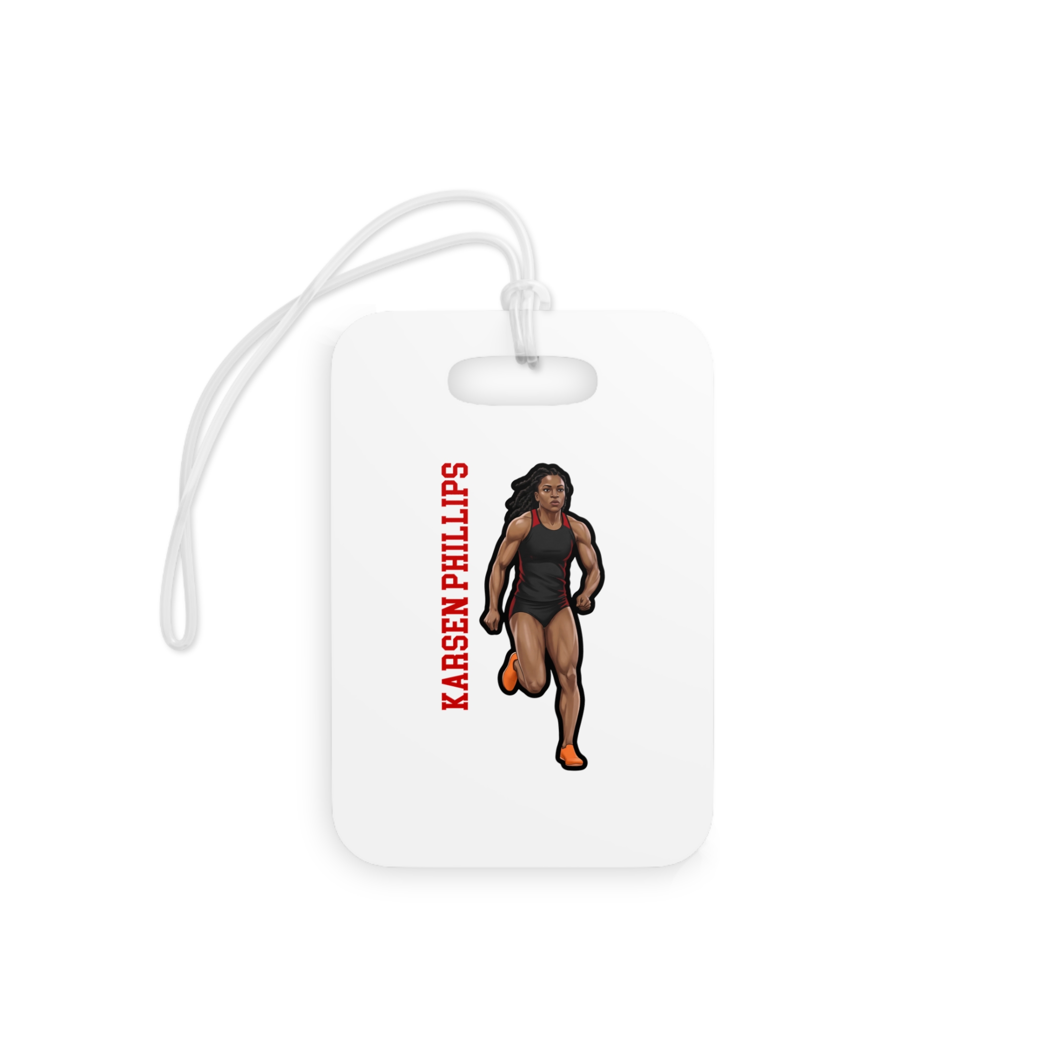 Bag Tag — character_name_vertical in Classic