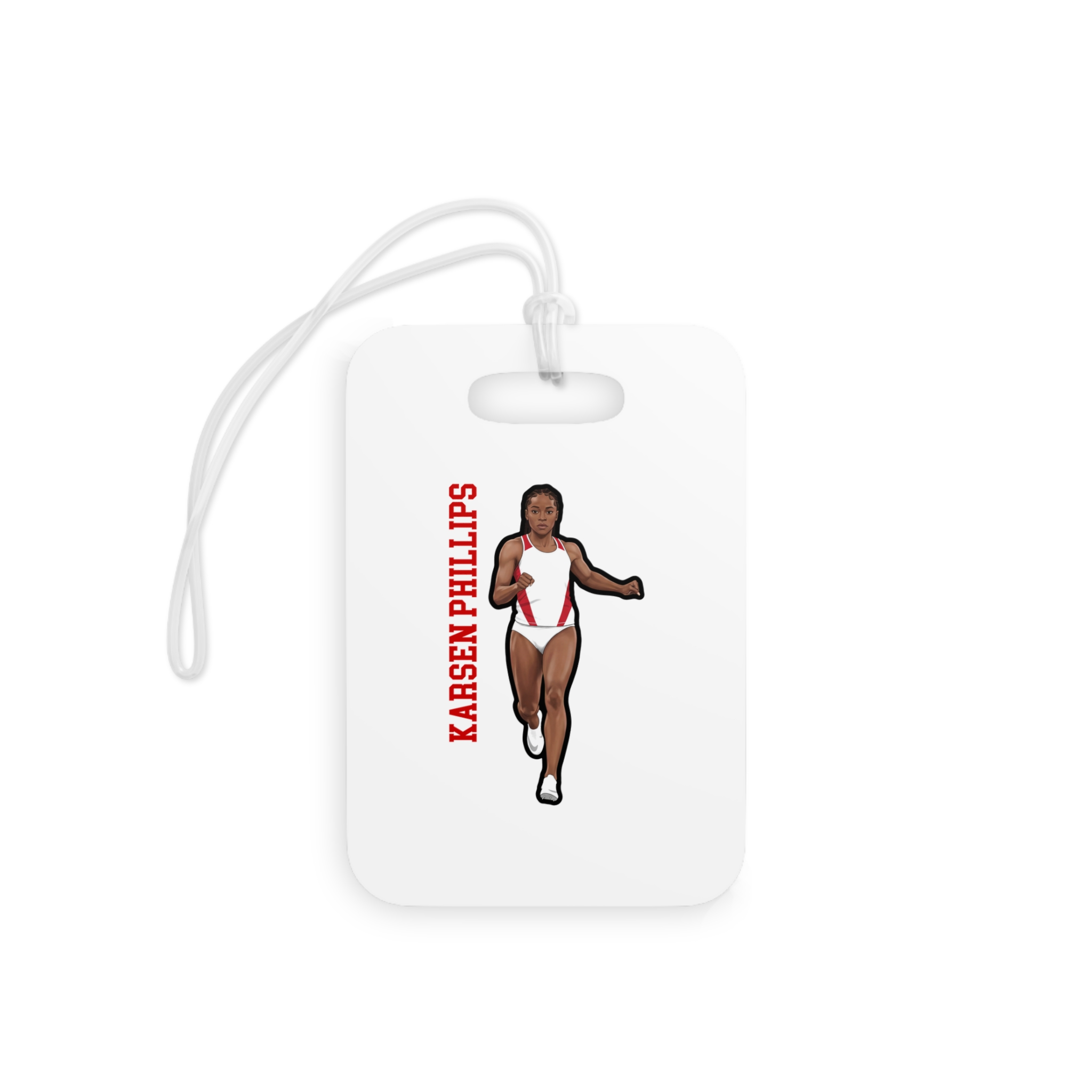 Bag Tag — character_name_vertical in Classic