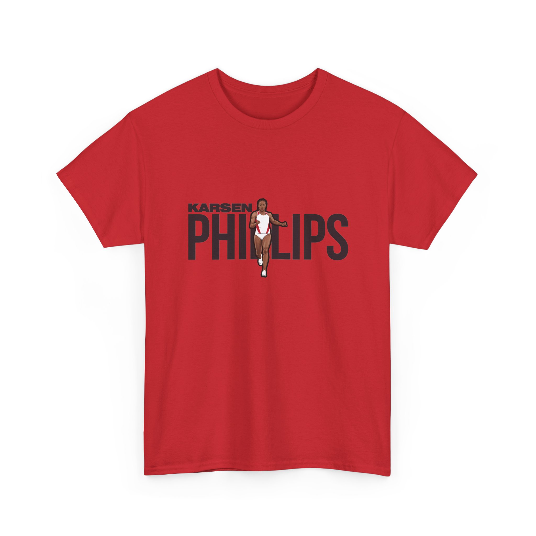 Tee — character_player_name in Red