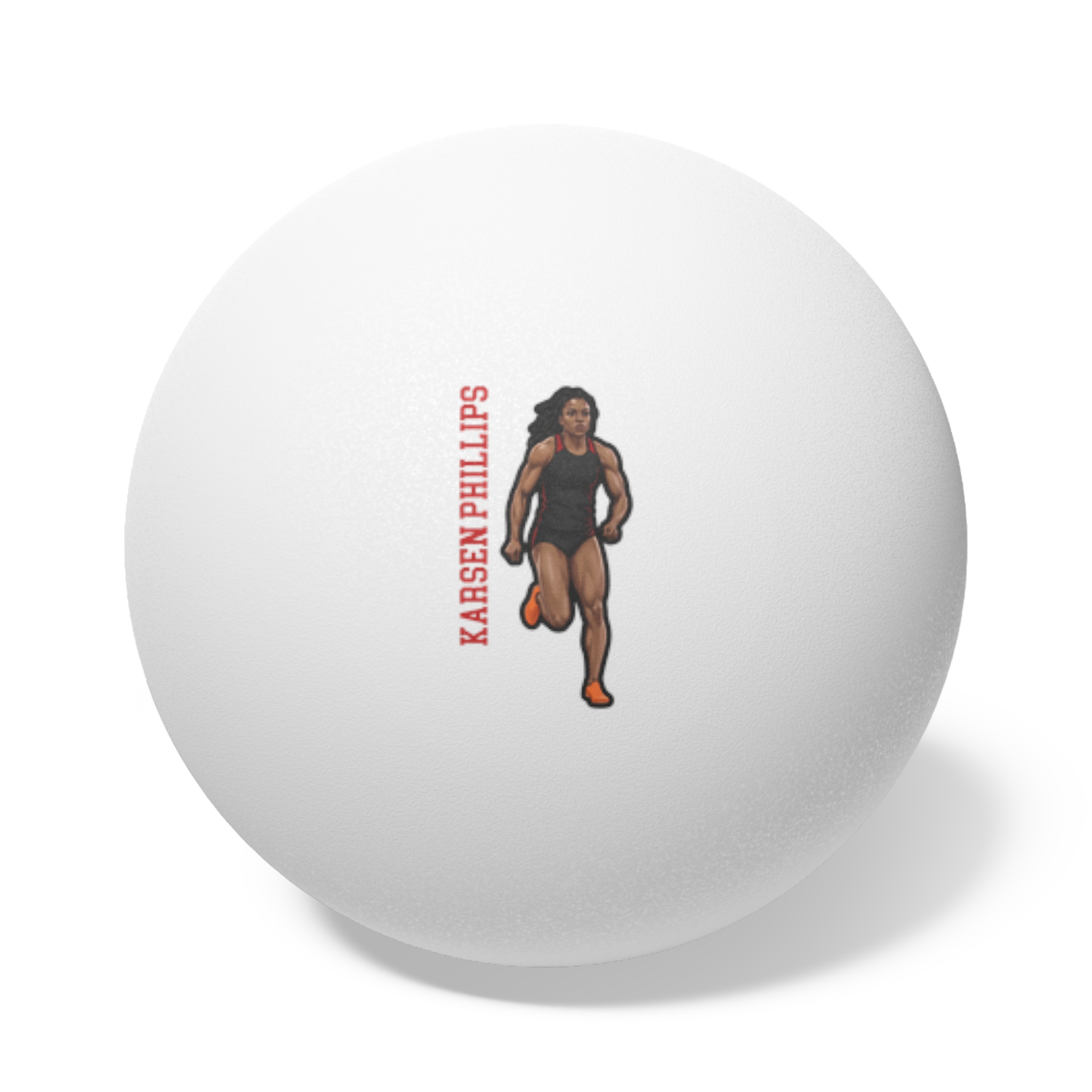 Ping Pong Balls, 6 pcs — character_name_vertical in White