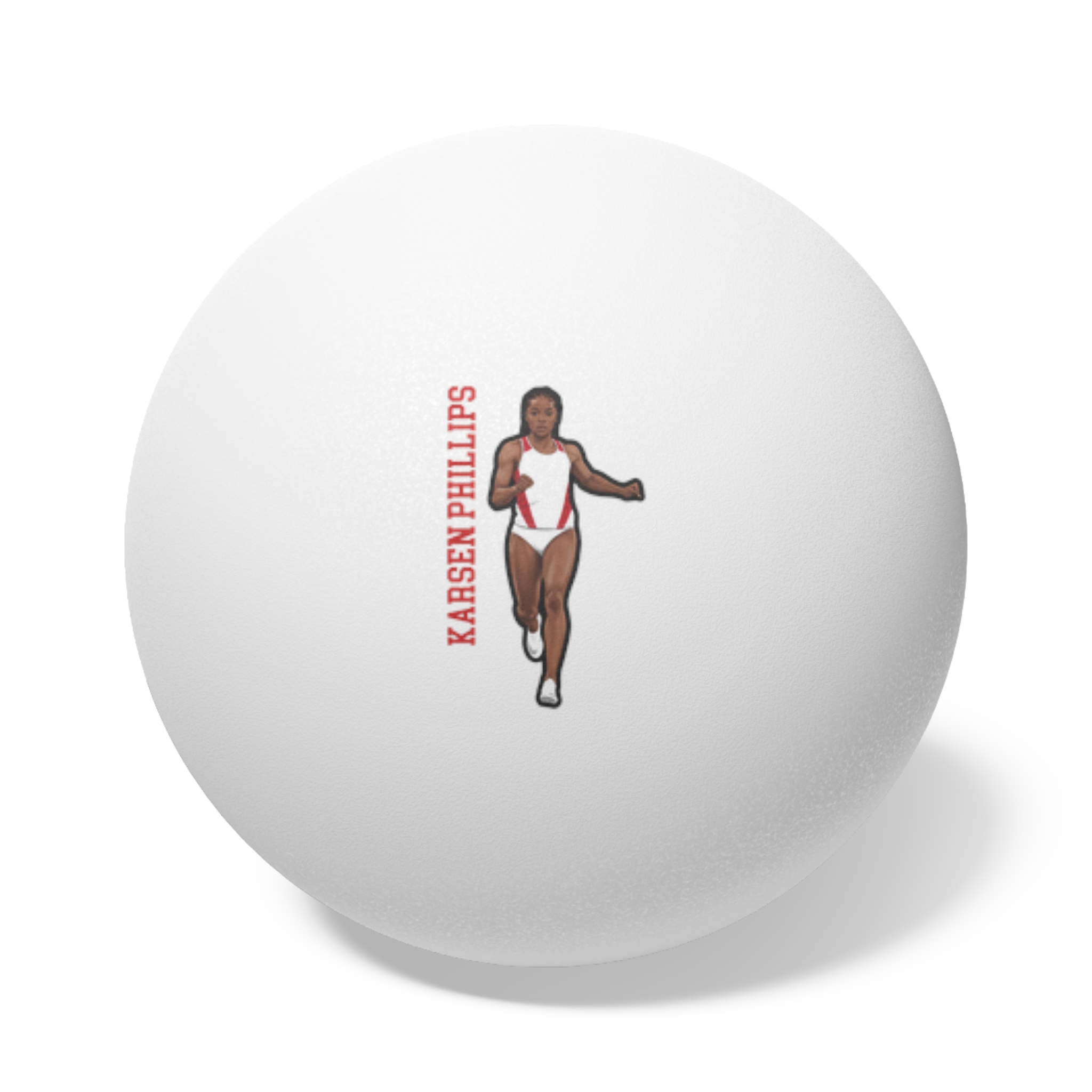 Ping Pong Balls, 6 pcs — character_name_vertical in White