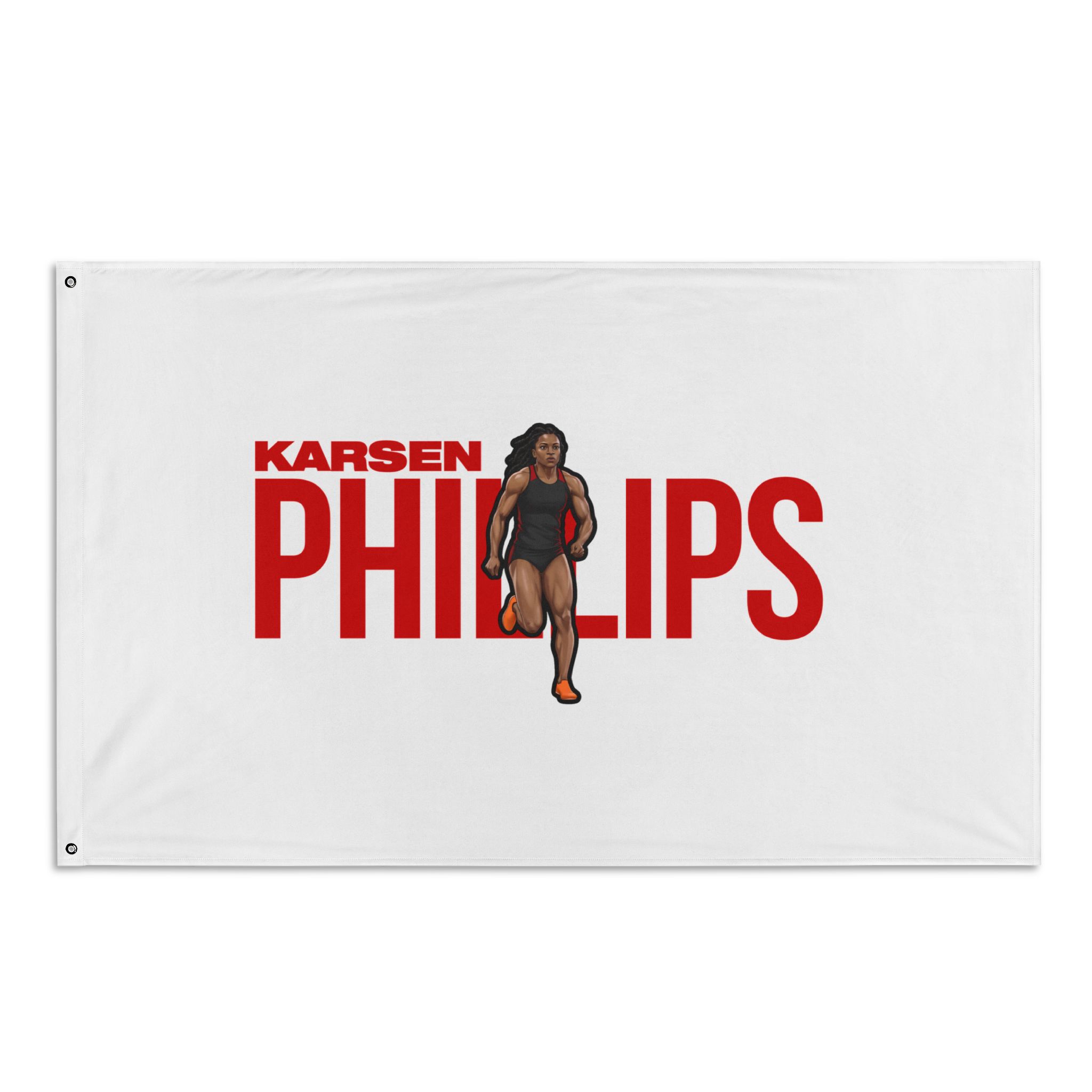 Flag (35 × 56 in) — character_player_name in Classic