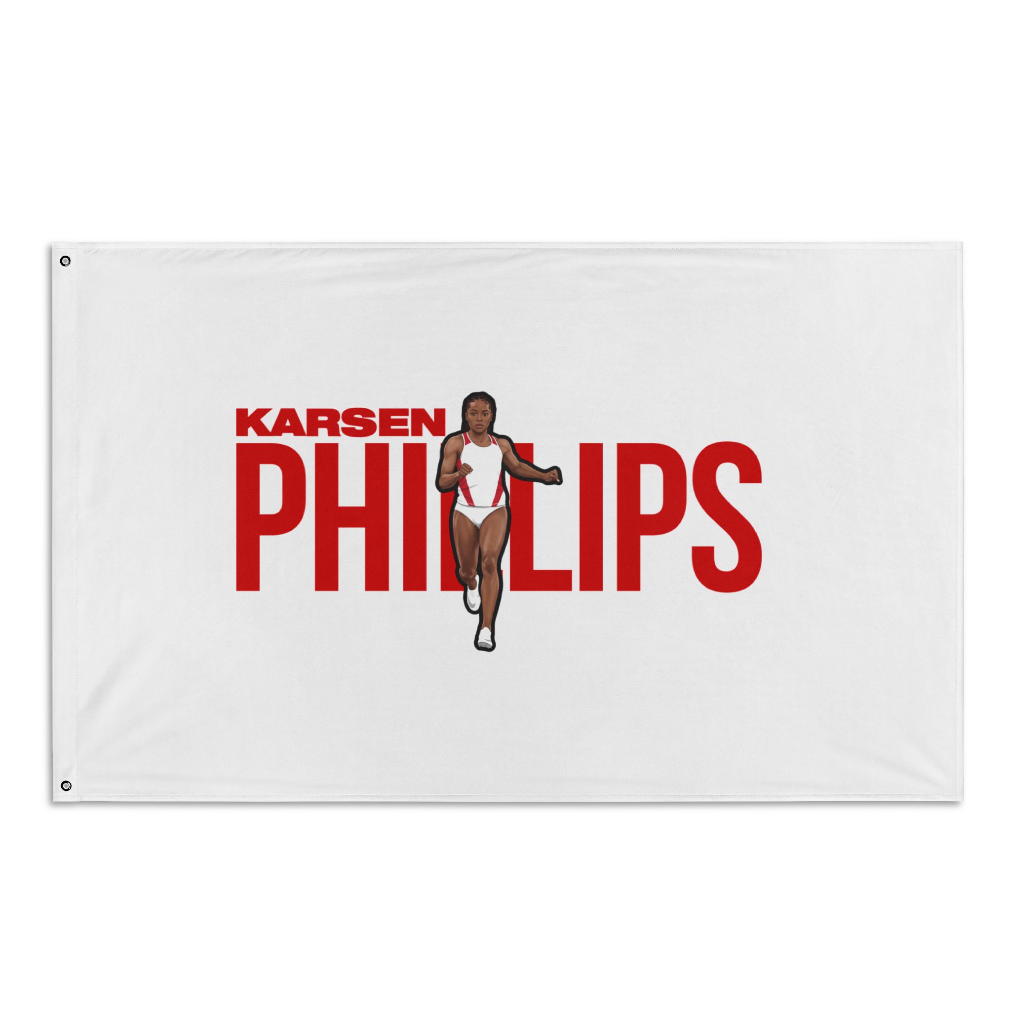 Flag (35 × 56 in) — character_player_name in Classic