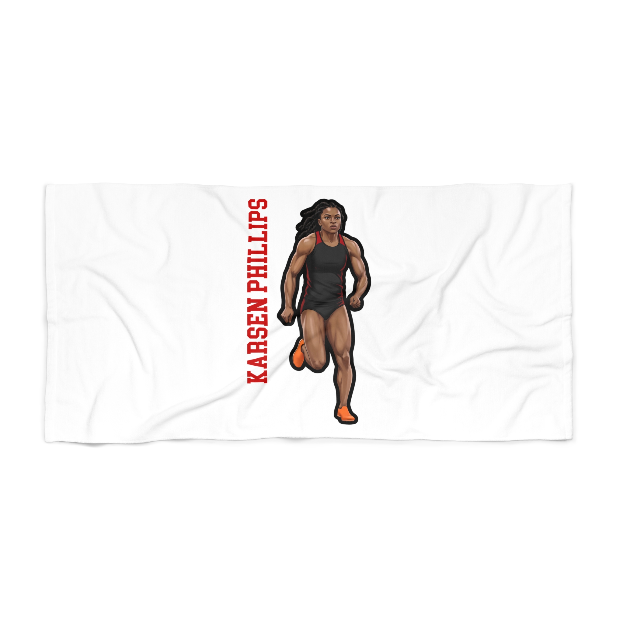 Beach Towel — character_name_vertical in Classic