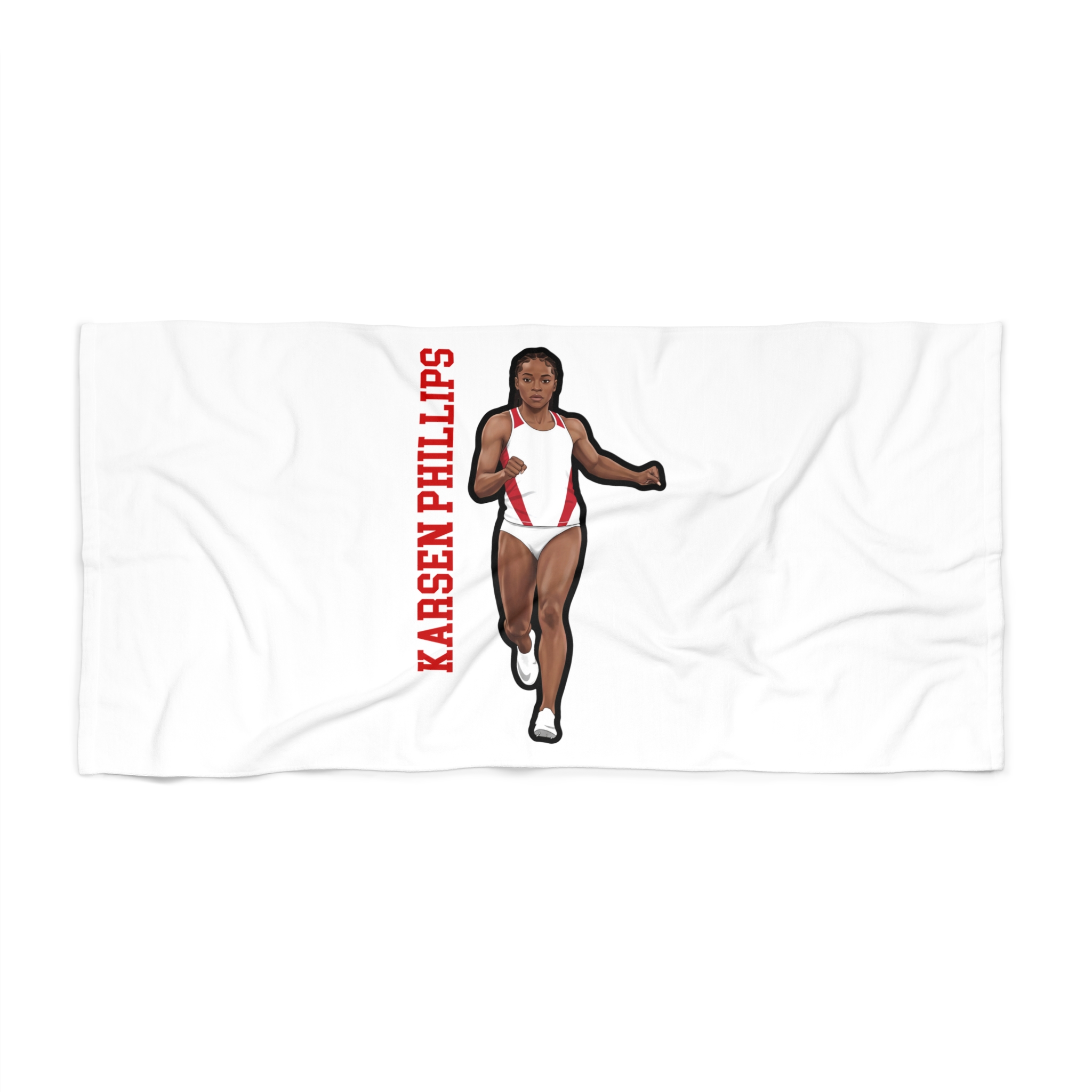 Beach Towel — character_name_vertical in Classic
