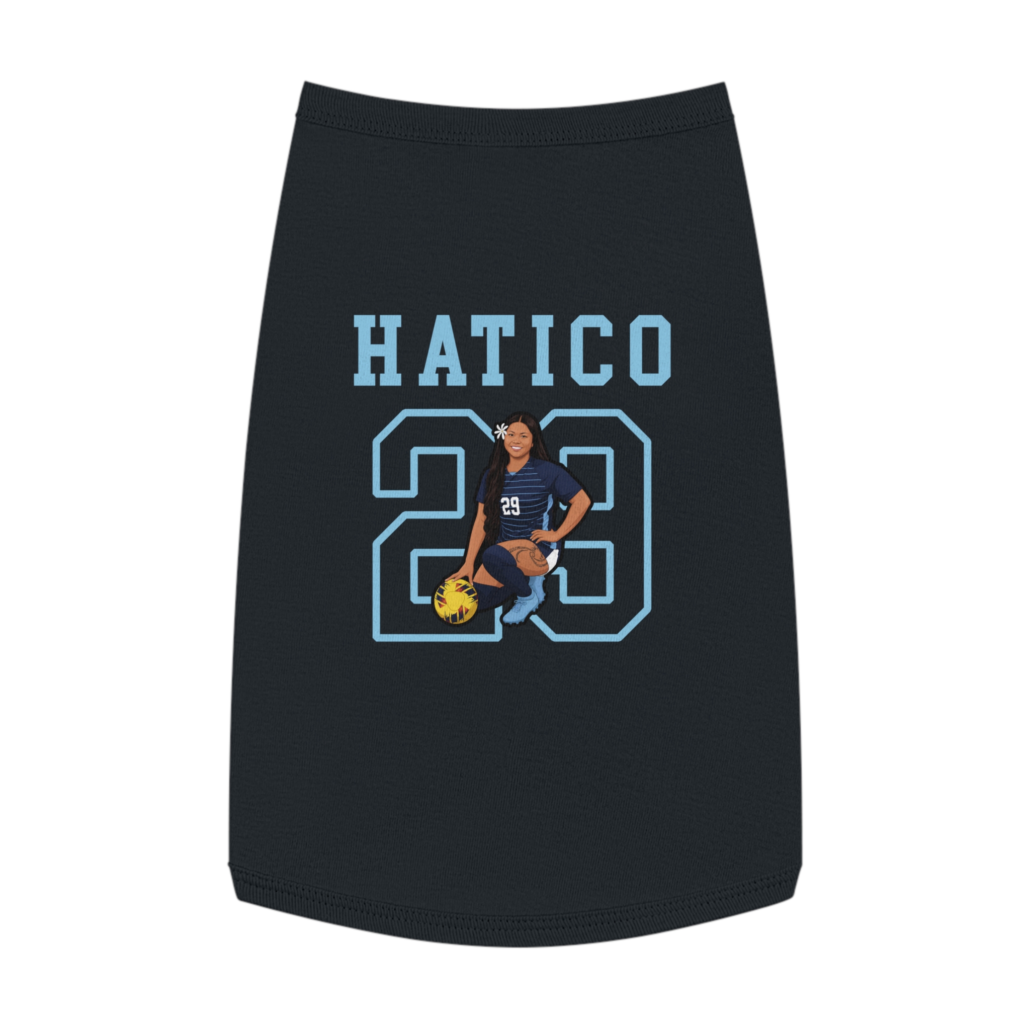 Pet Tank Top — character_shirsey in Black