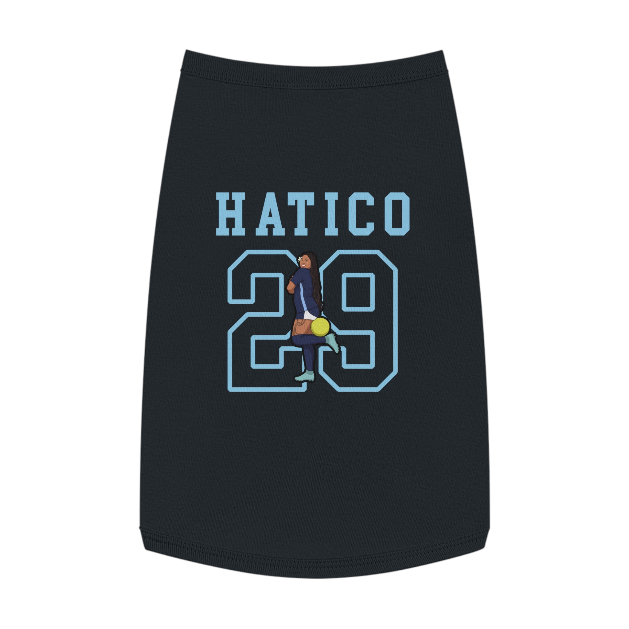 Pet Tank Top — character_shirsey in Black