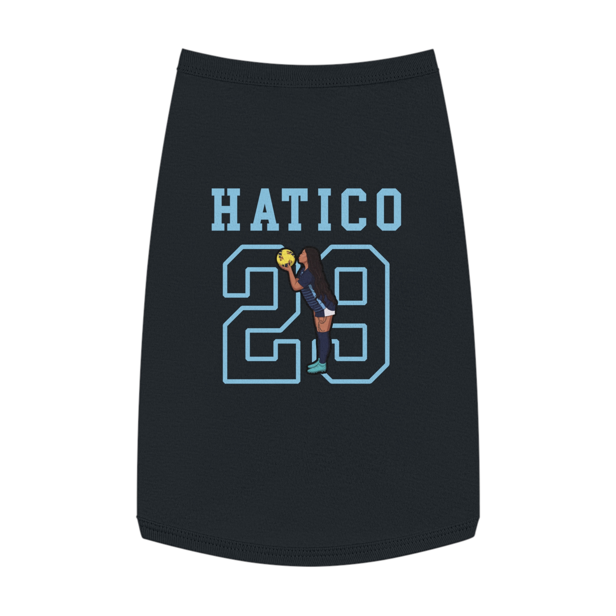 Pet Tank Top — character_shirsey in Black