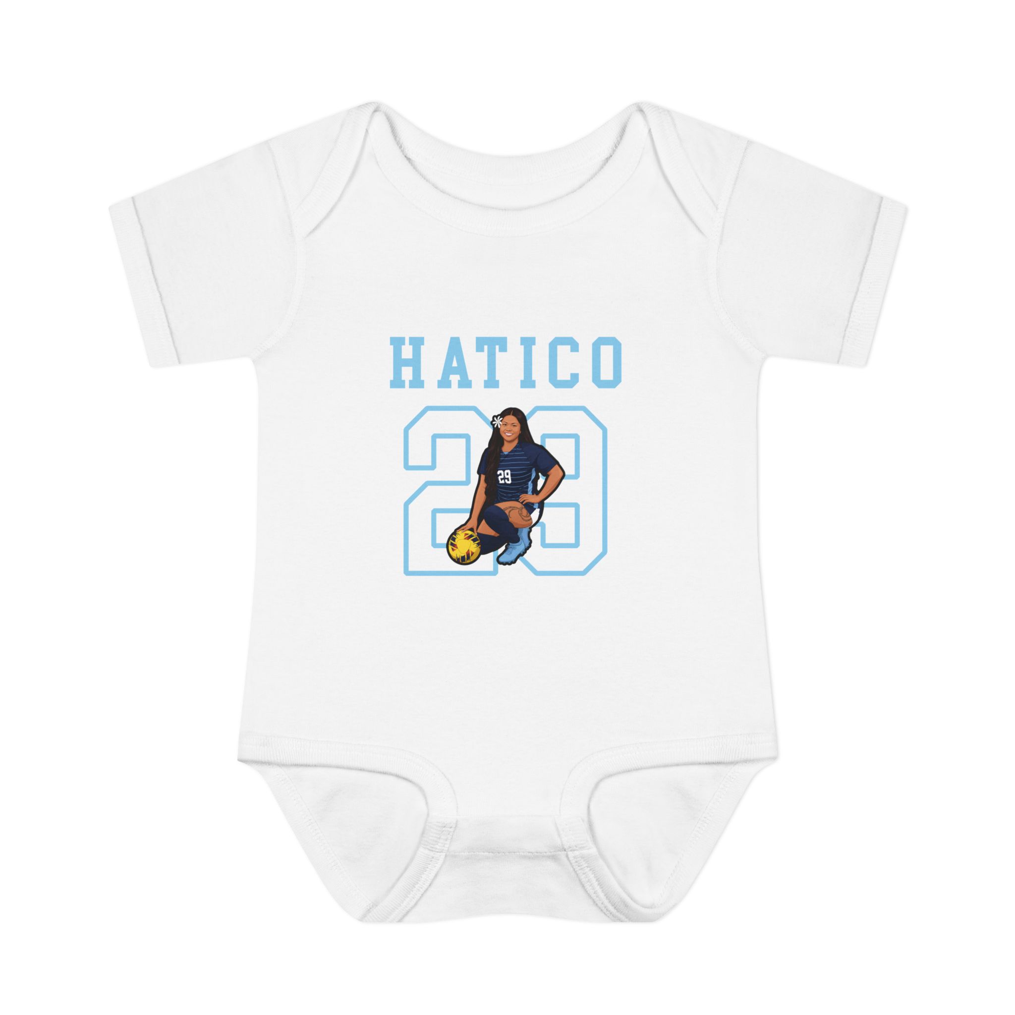 Baby Onesie — character_shirsey in White