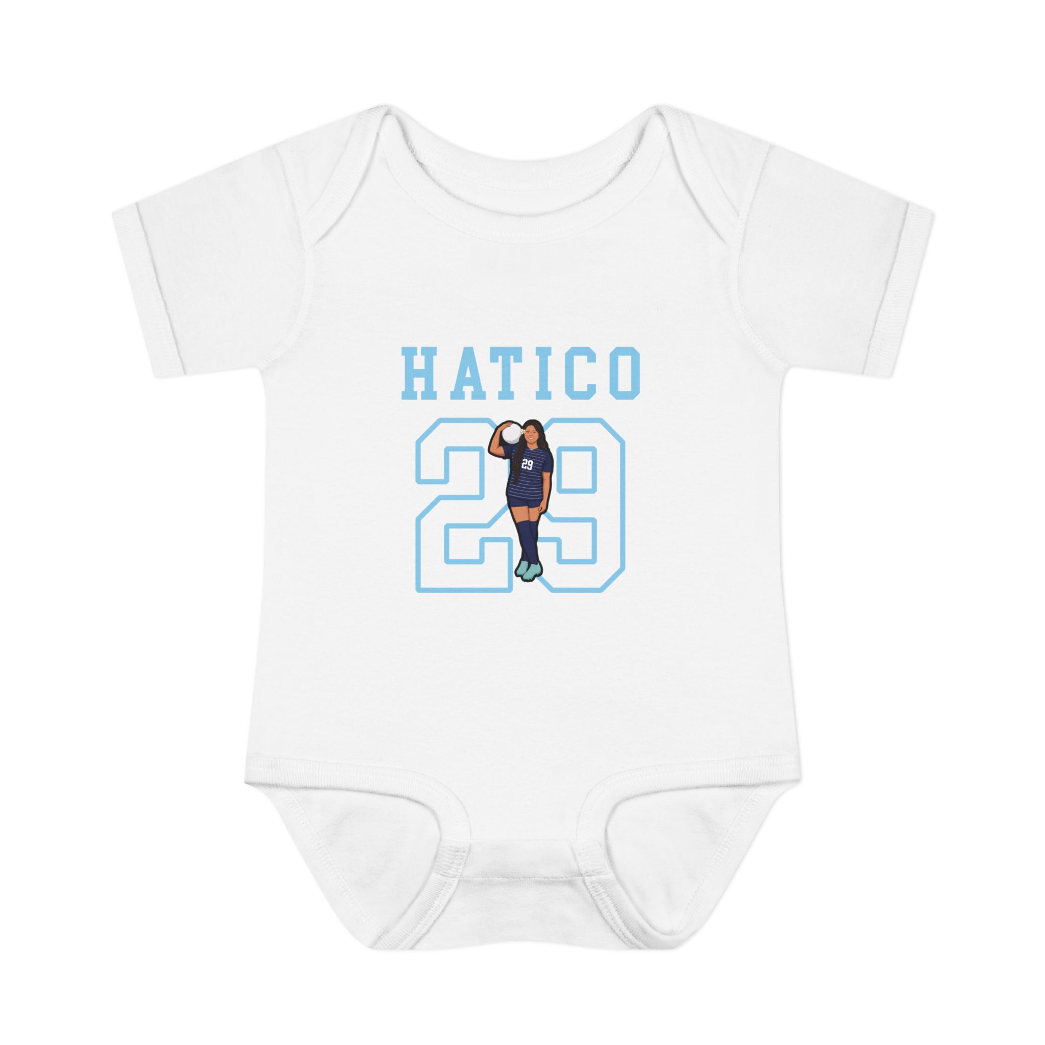 Baby Onesie — character_shirsey in White