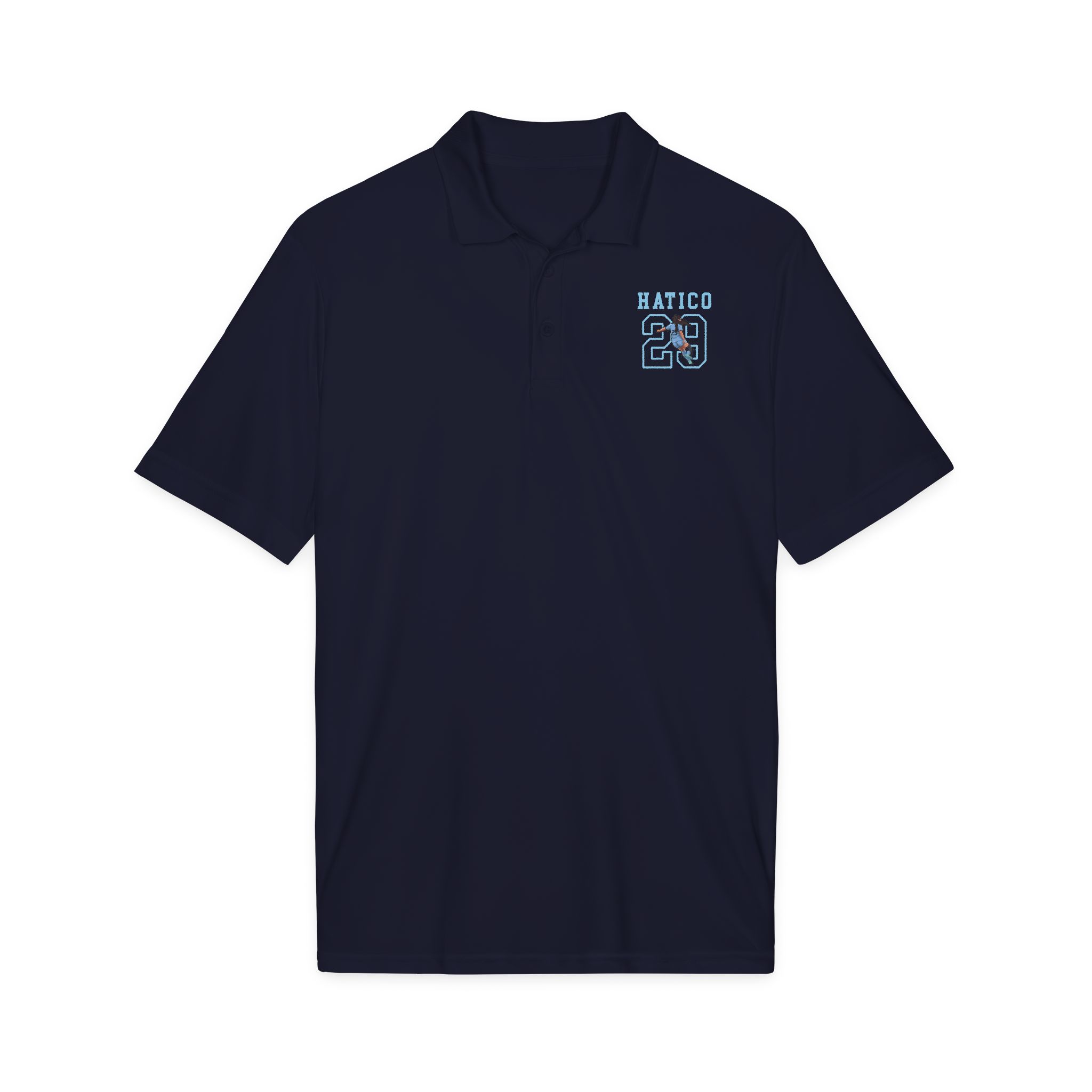 Polo — character_shirsey in Navy