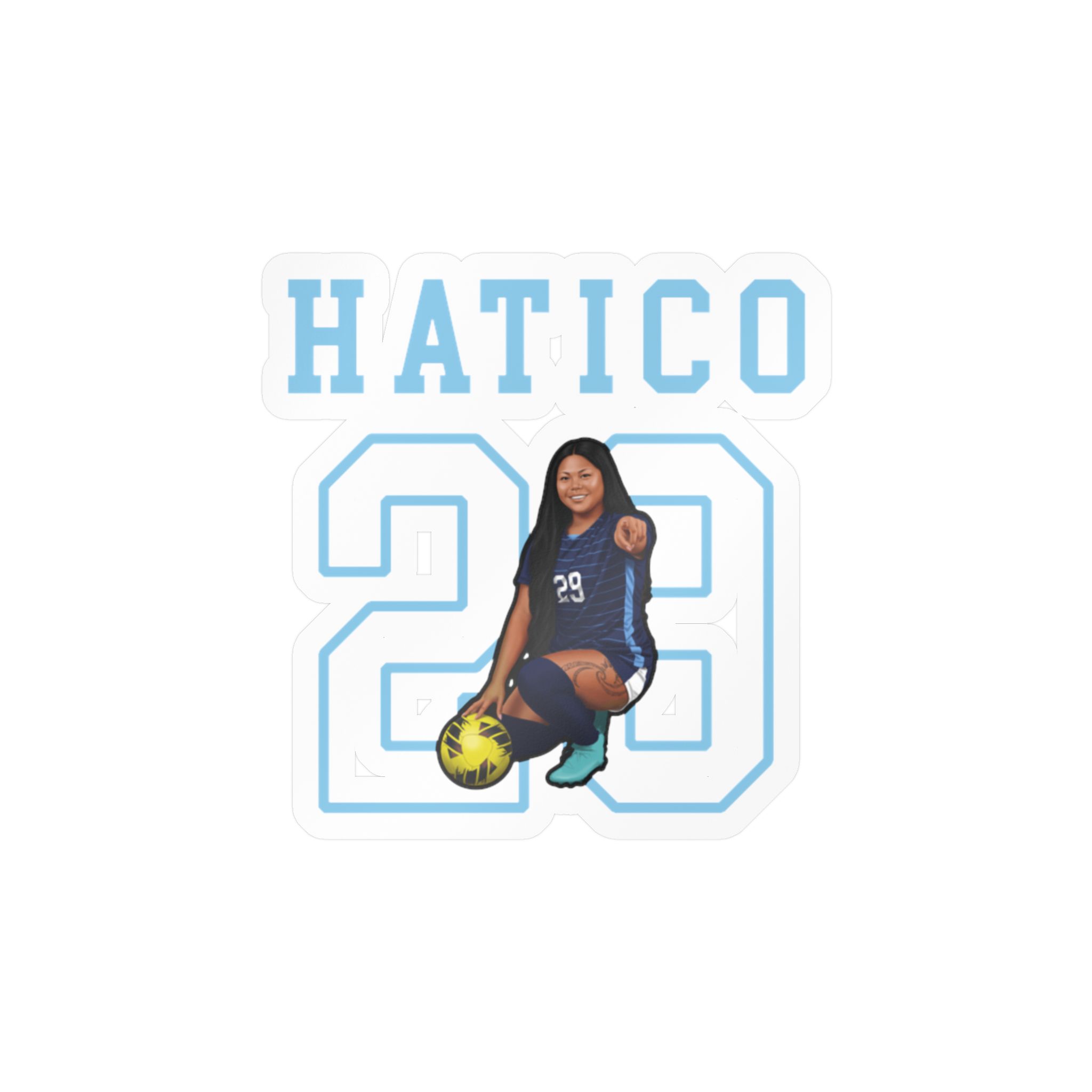 Vinyl Sticker — character_shirsey in Classic