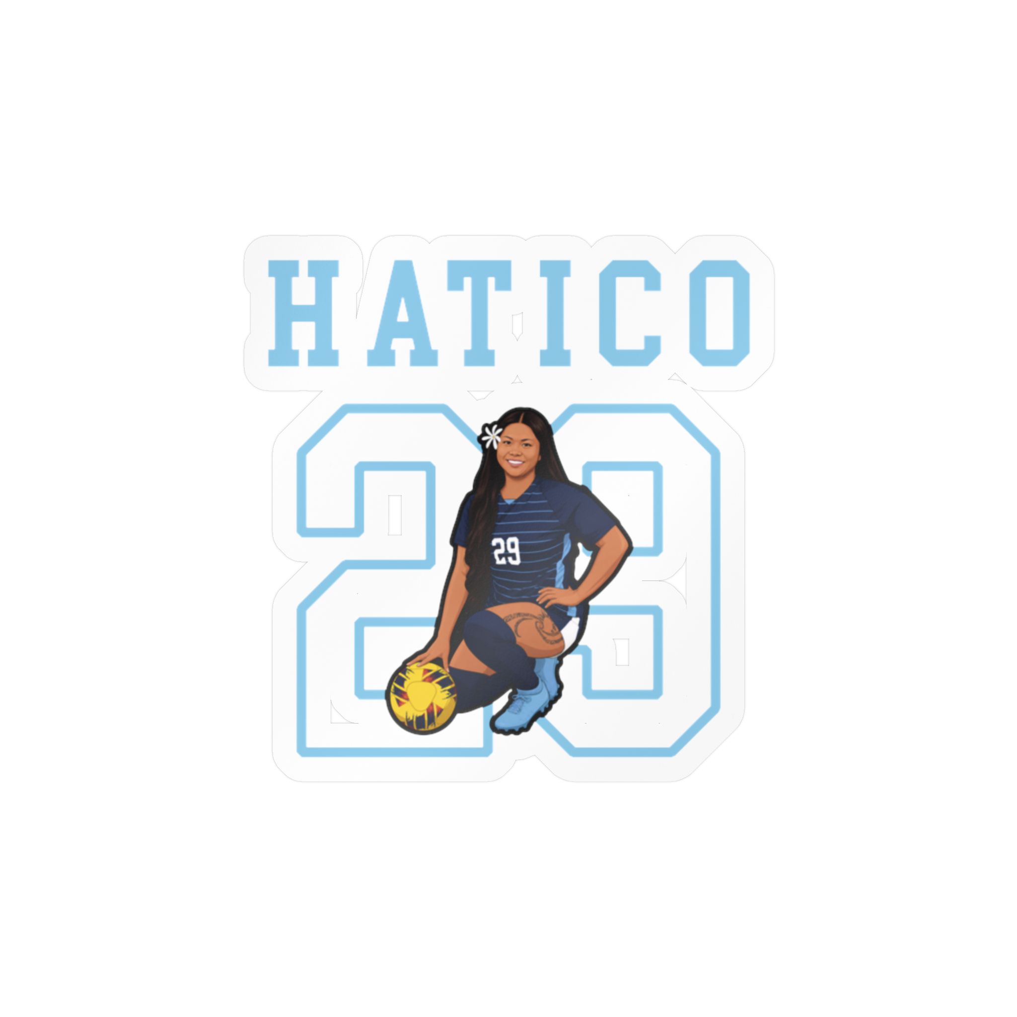 Vinyl Sticker — character_shirsey in Classic