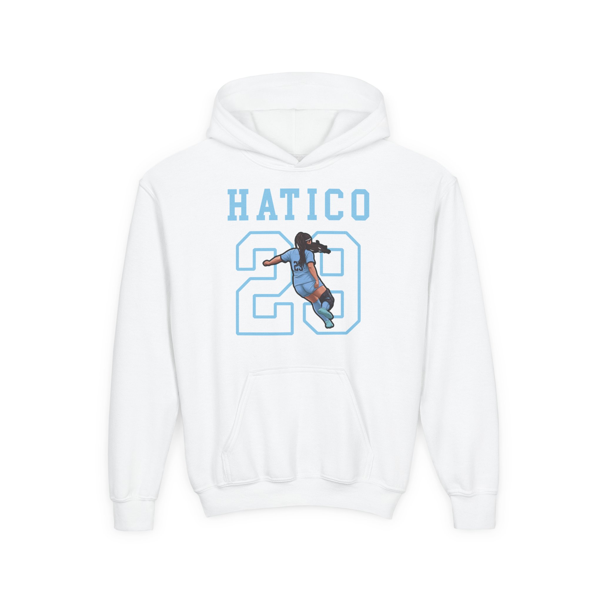 Youth Hoodie — character_shirsey in White