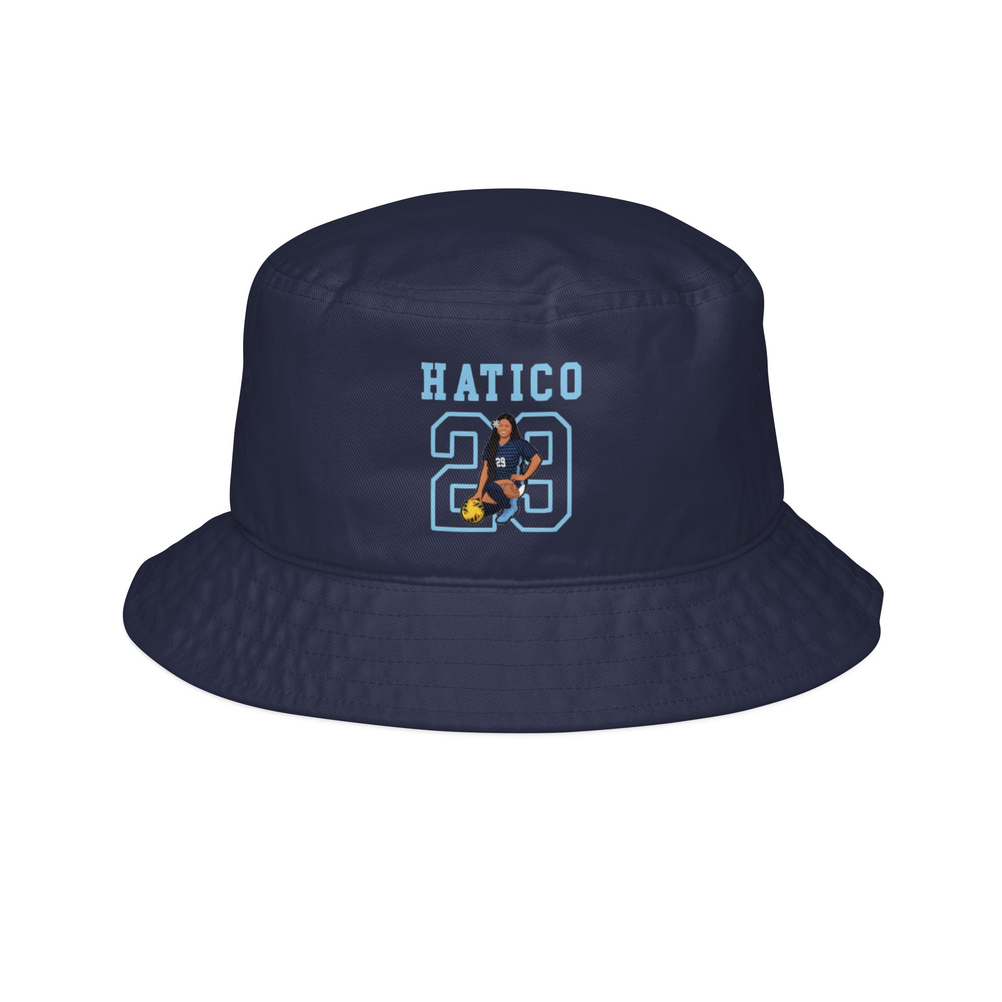 Bucket Hat — character_shirsey in Navy