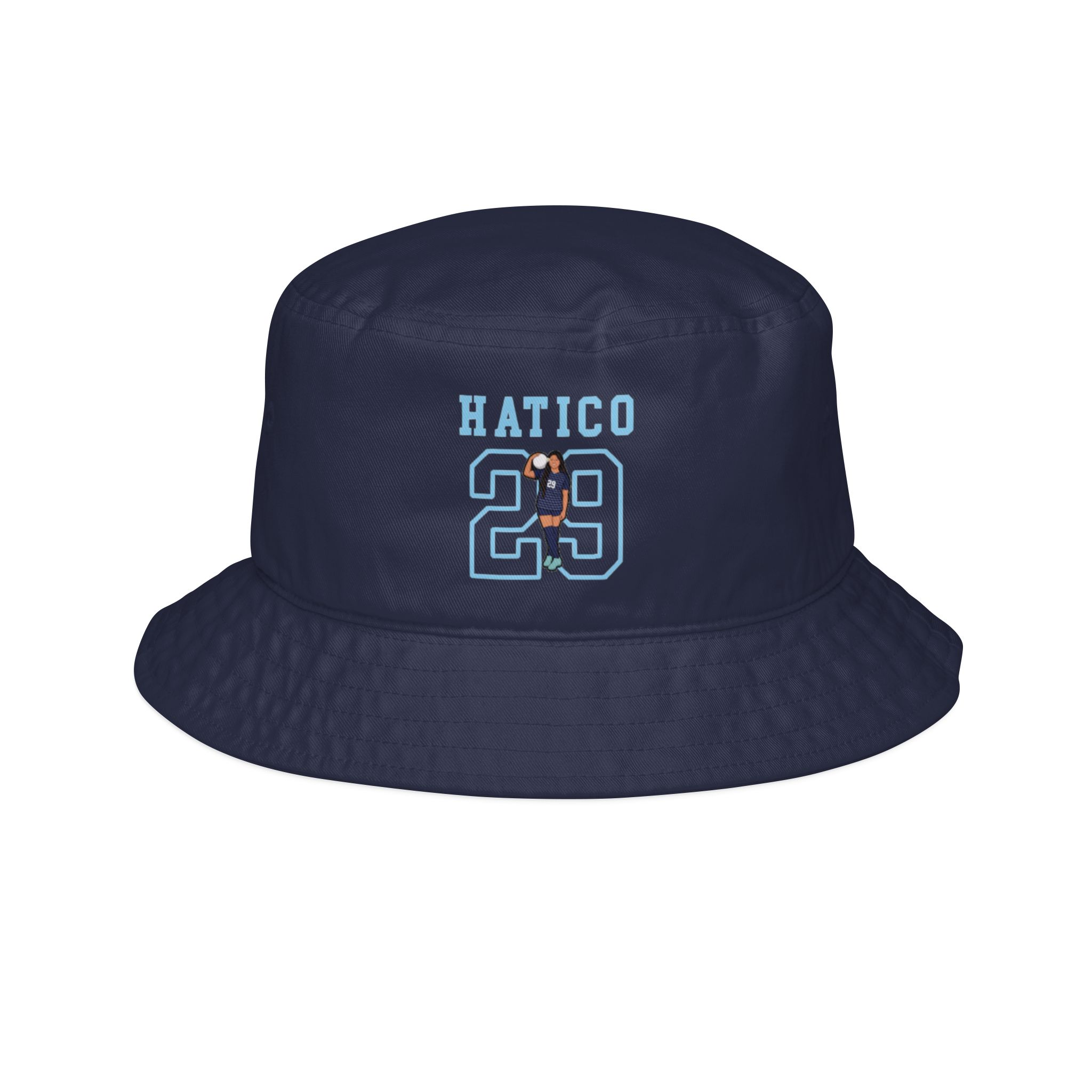 Bucket Hat — character_shirsey in Navy