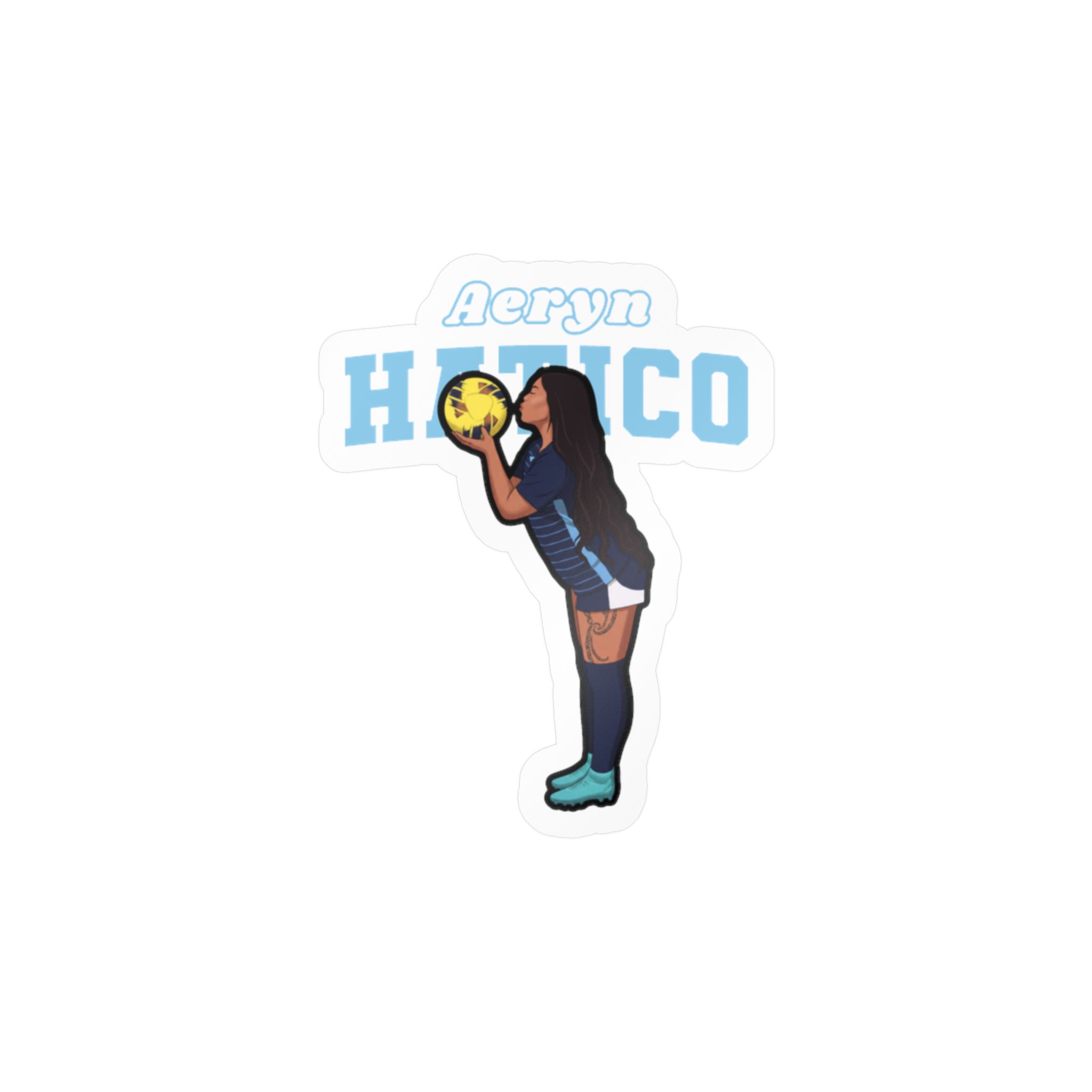 Vinyl Sticker — character_name_arch in Classic