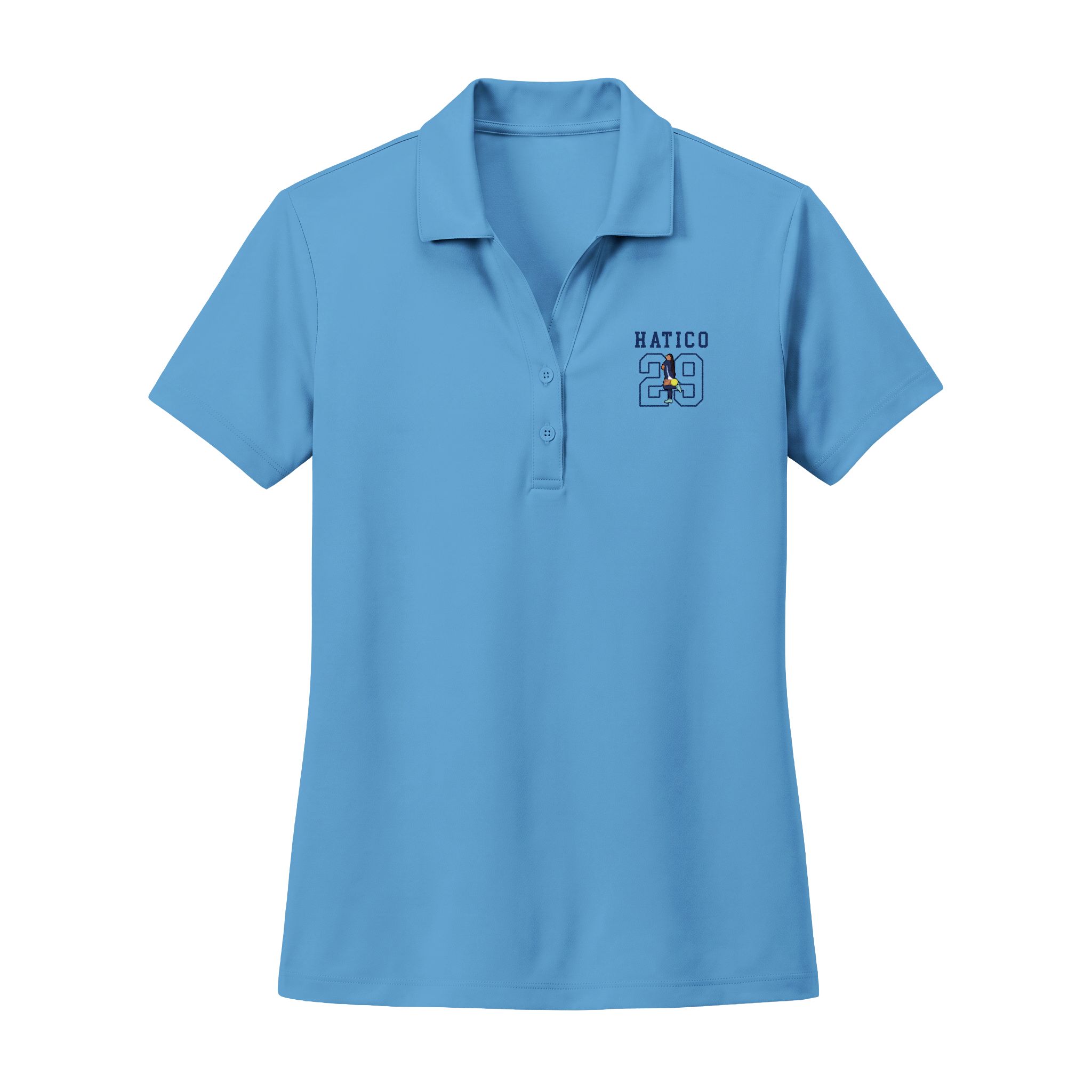 Women's Polo — character_shirsey in Blue