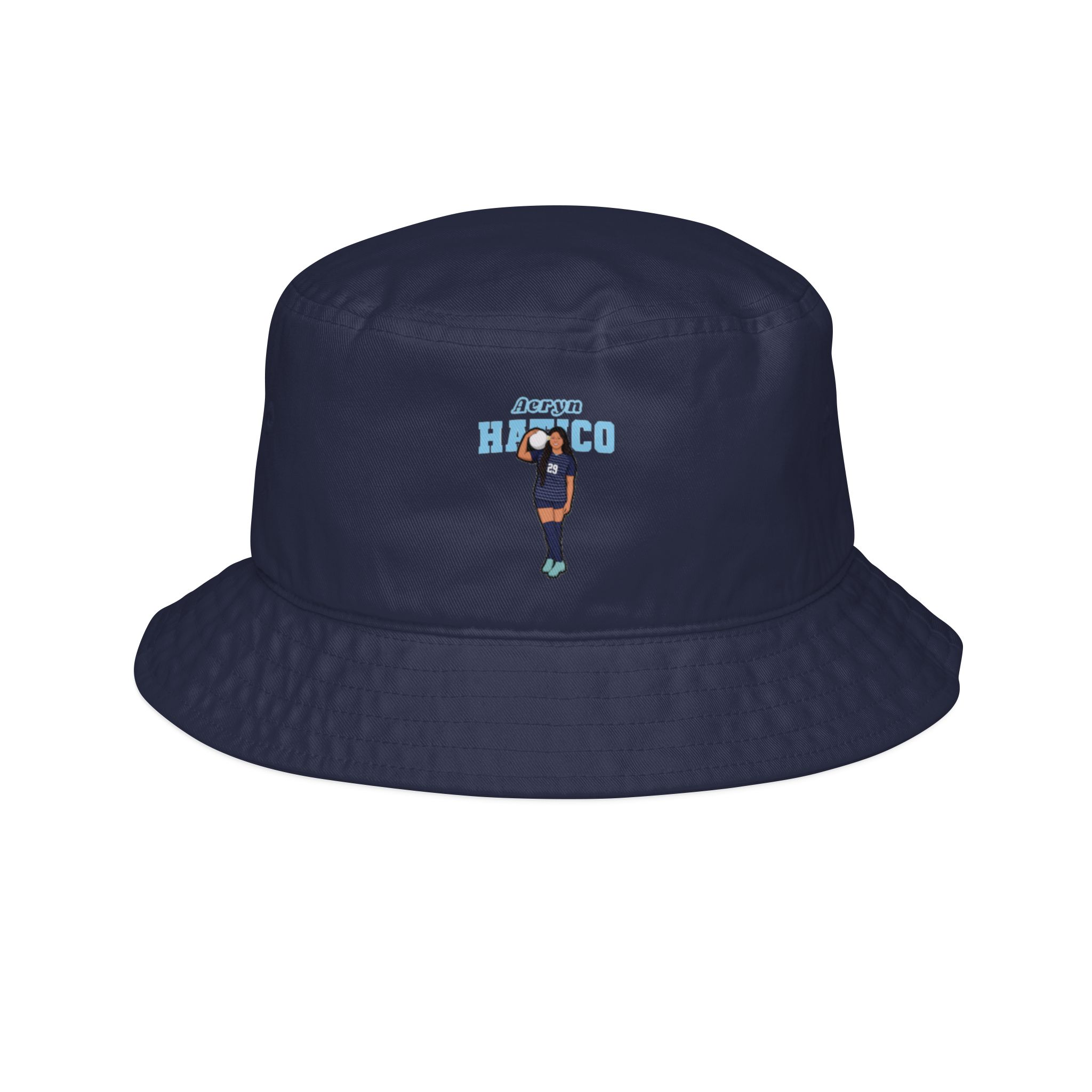 Bucket Hat — character_name_arch in Navy