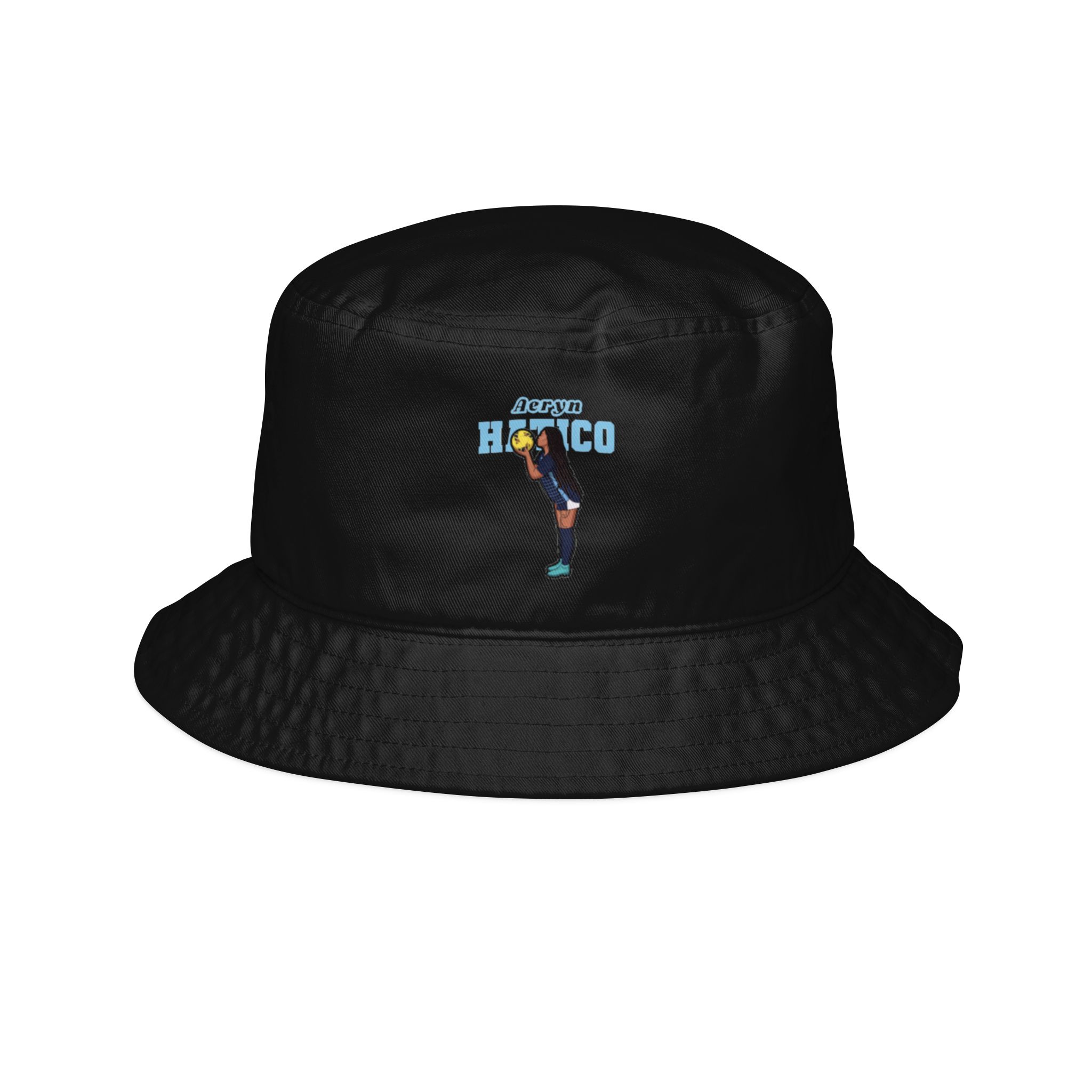 Bucket Hat — character_name_arch in Black