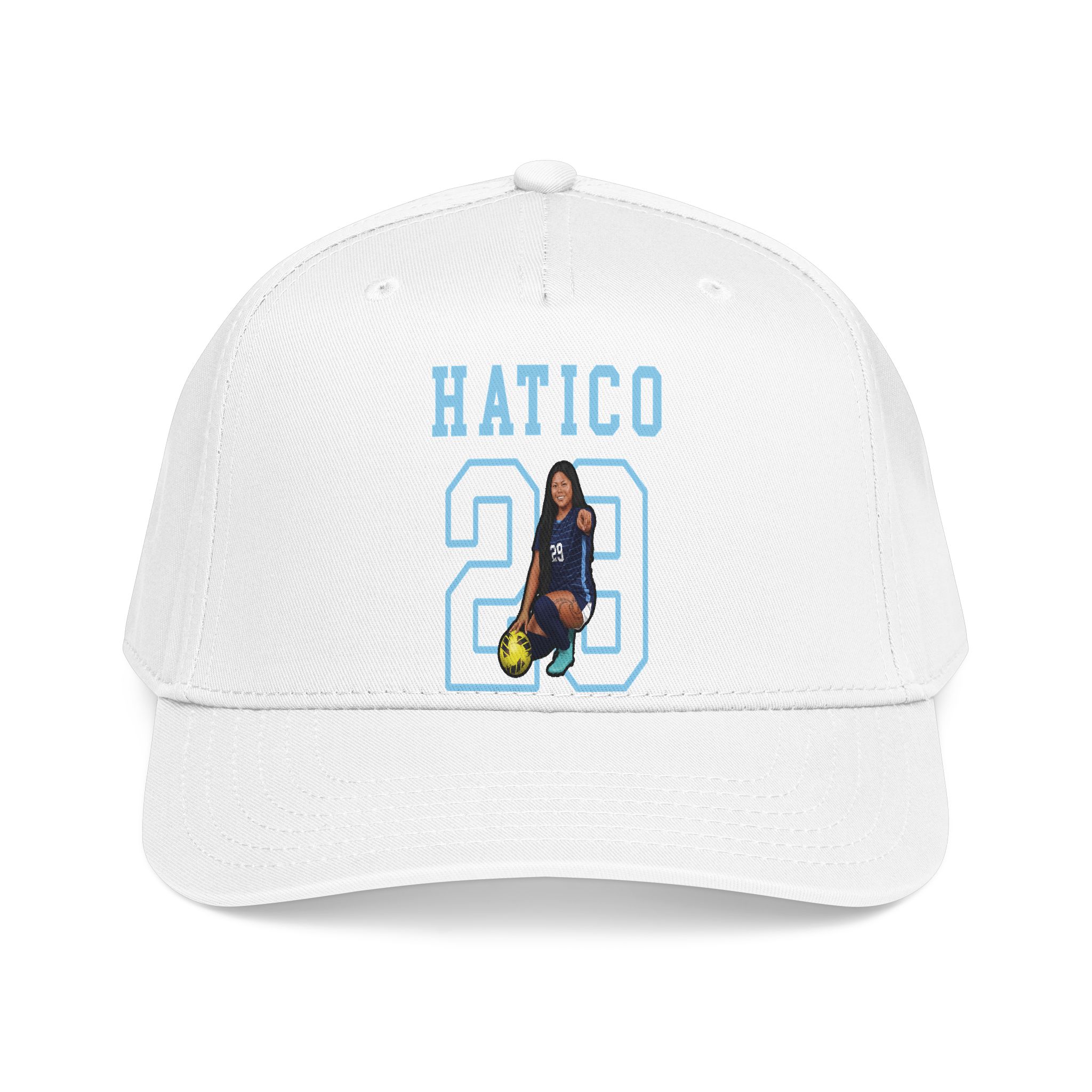 Baseball Cap — character_shirsey in White