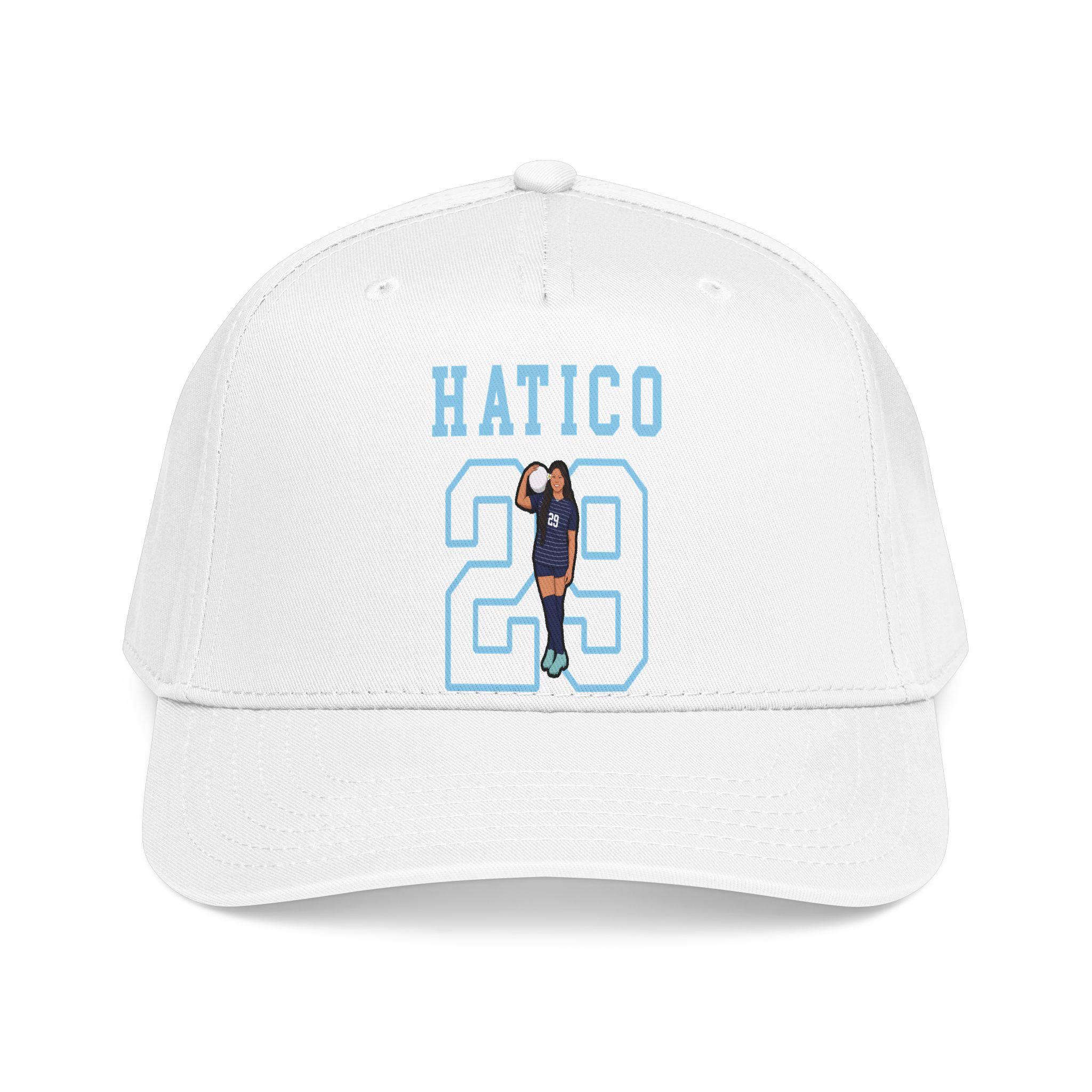 Baseball Cap — character_shirsey in White