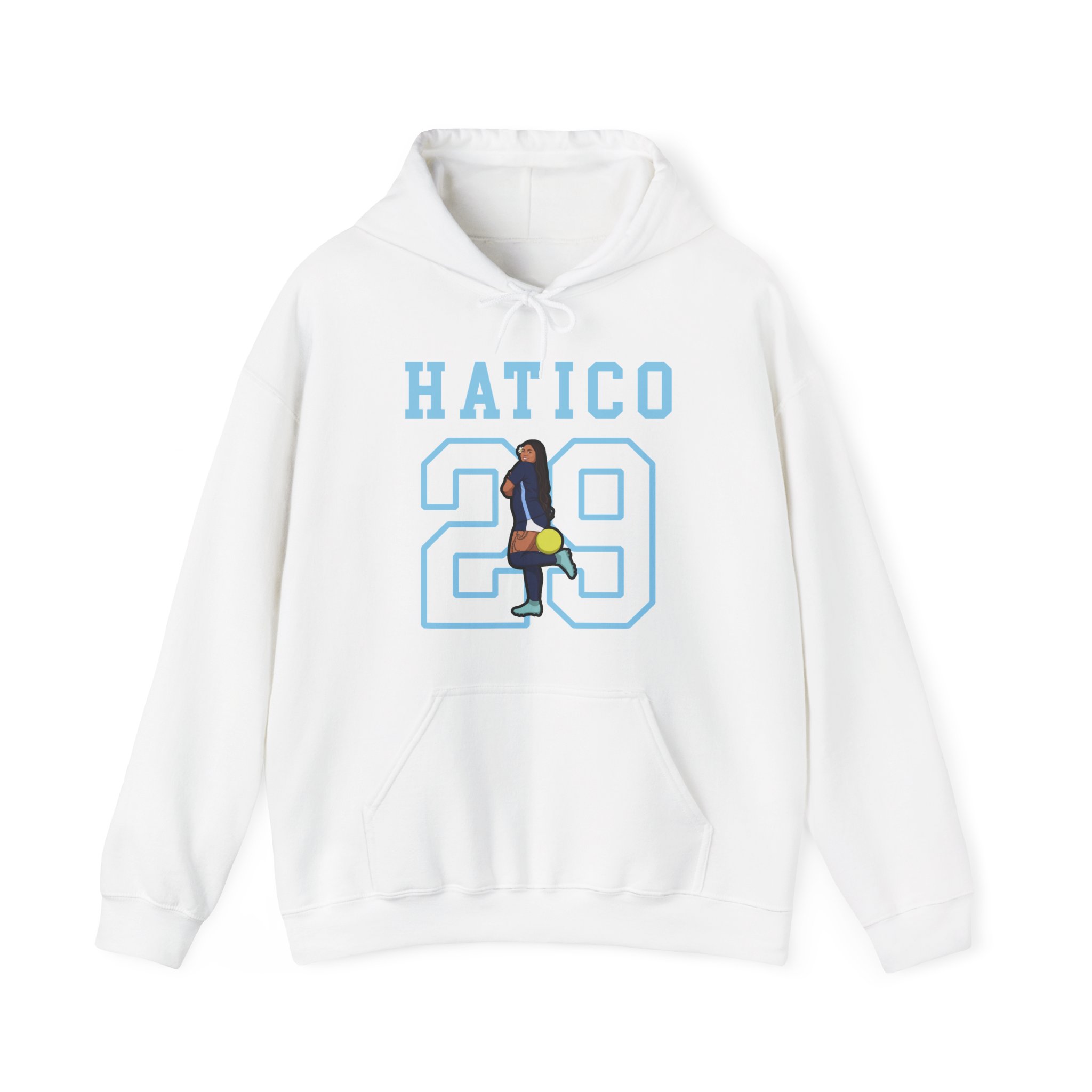 Hoodie — character_shirsey in White