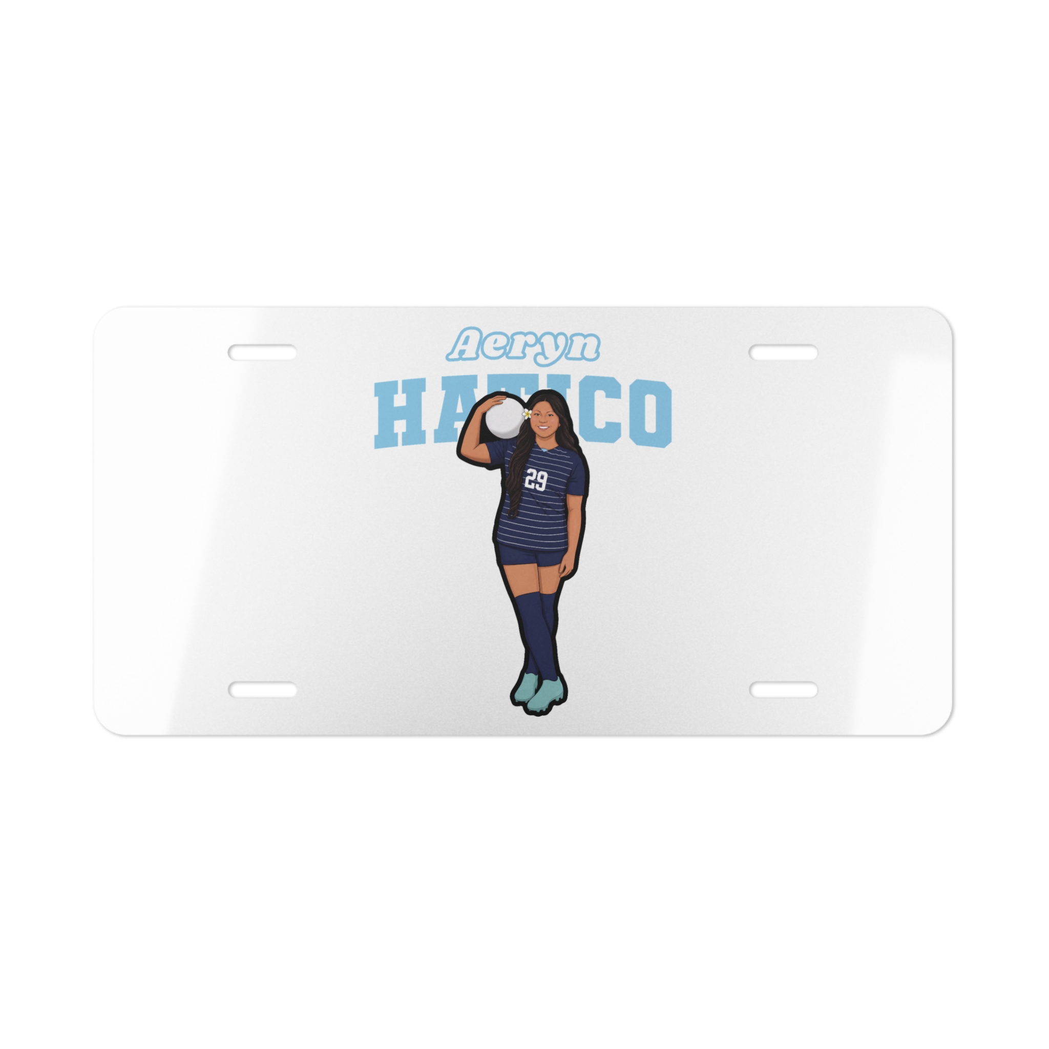 License Plate — character_name_arch in Classic
