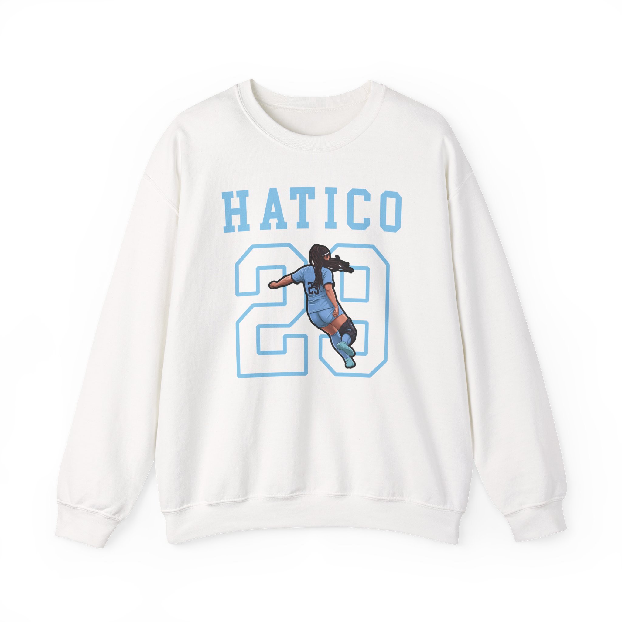 Crewneck Sweatshirt — character_shirsey in White