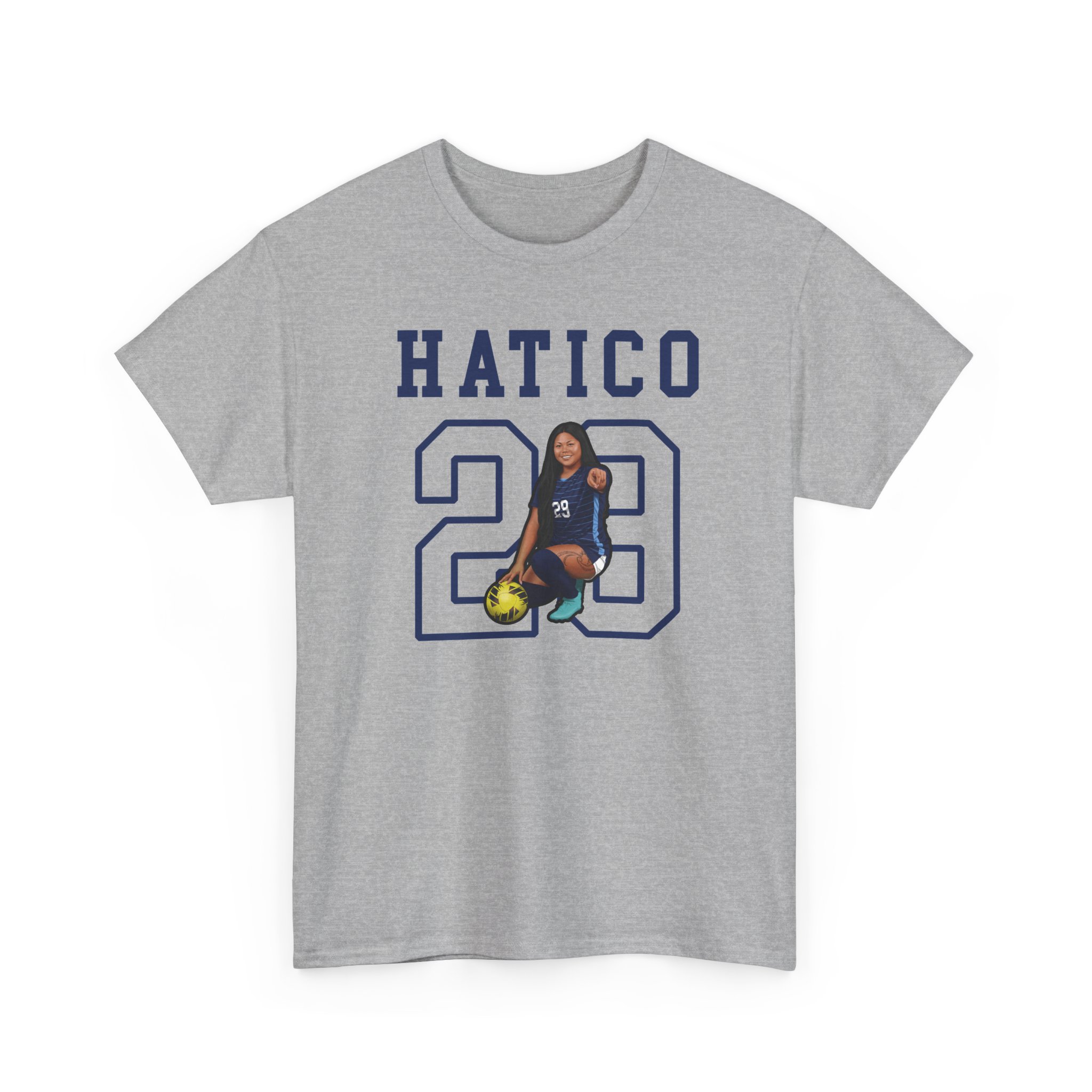 Tee — character_shirsey in Grey