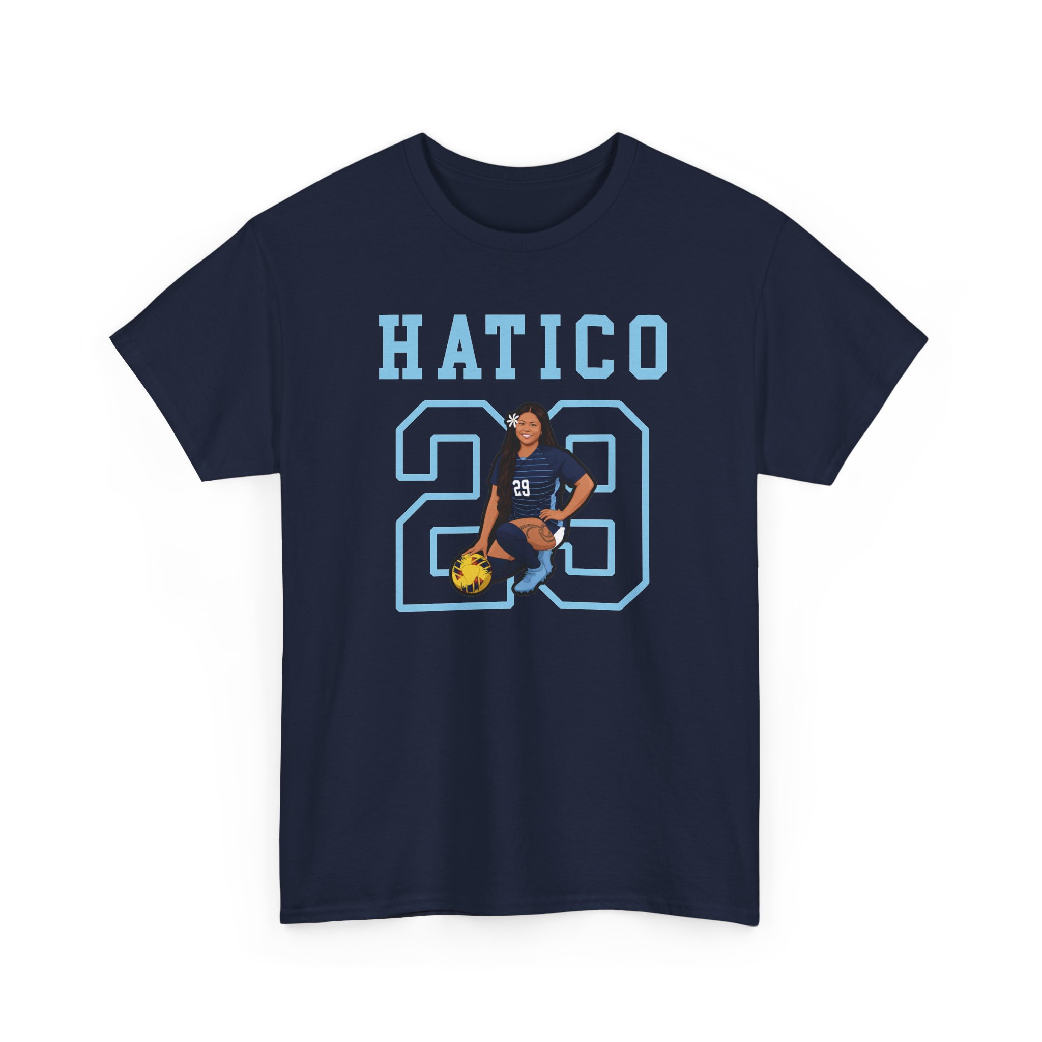 Tee — character_shirsey in Navy