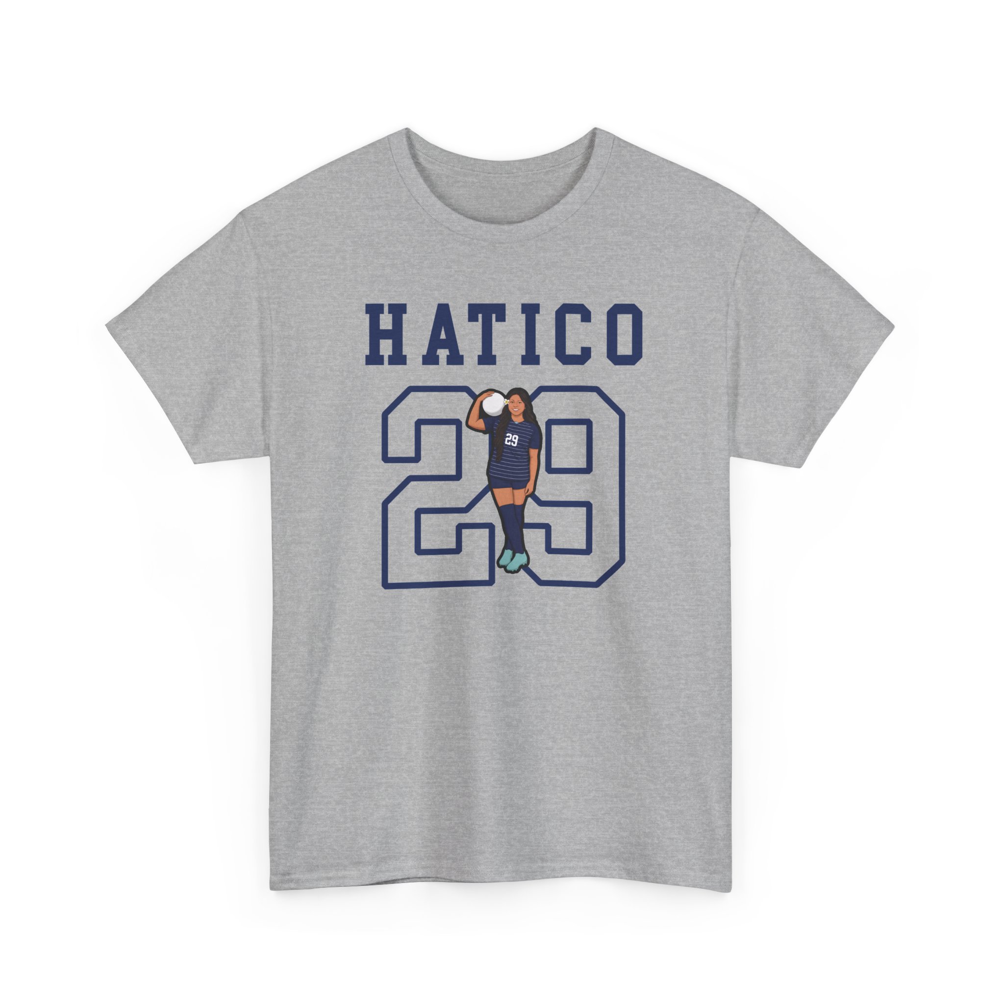 Tee — character_shirsey in Grey
