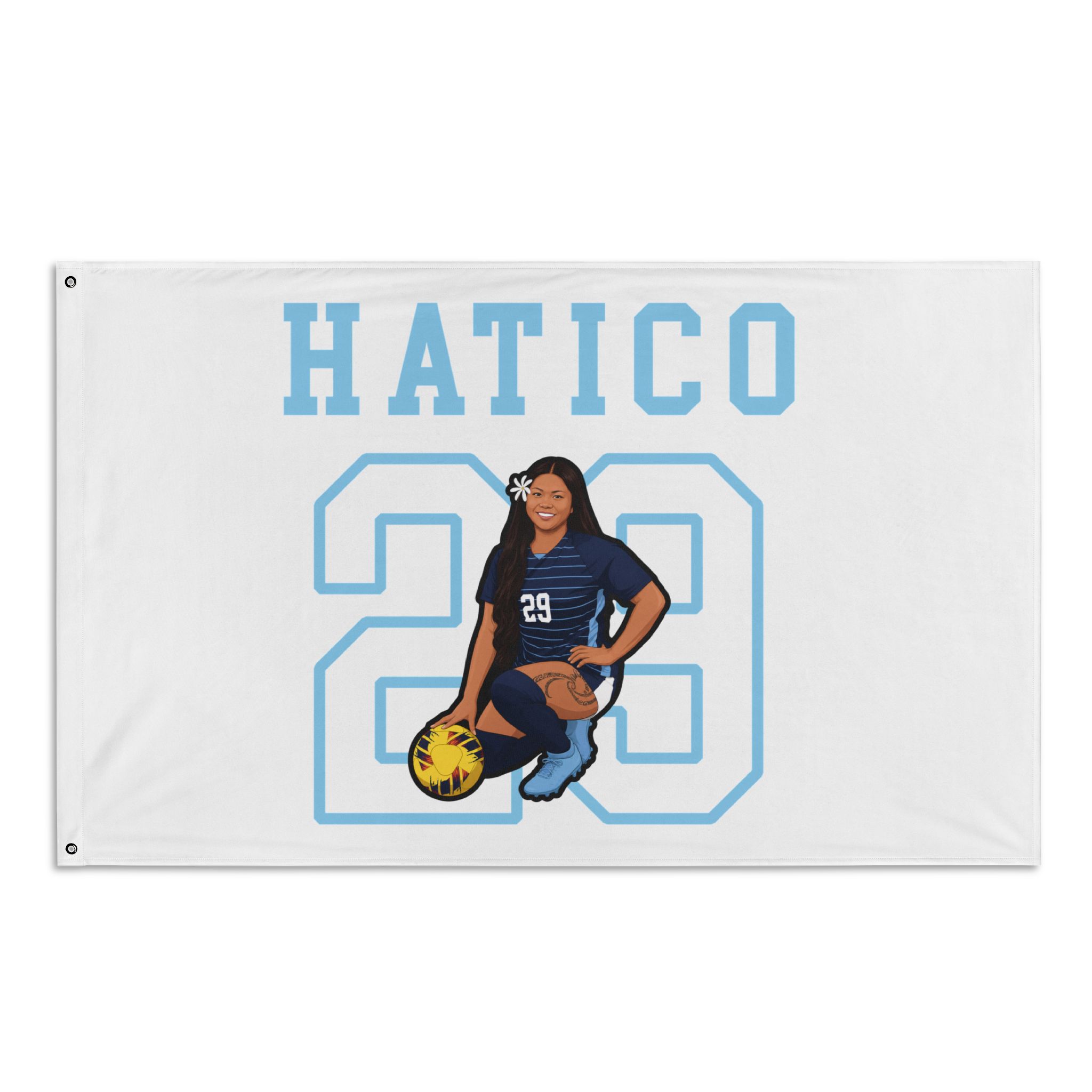 Flag (35 × 56 in) — character_shirsey in Classic