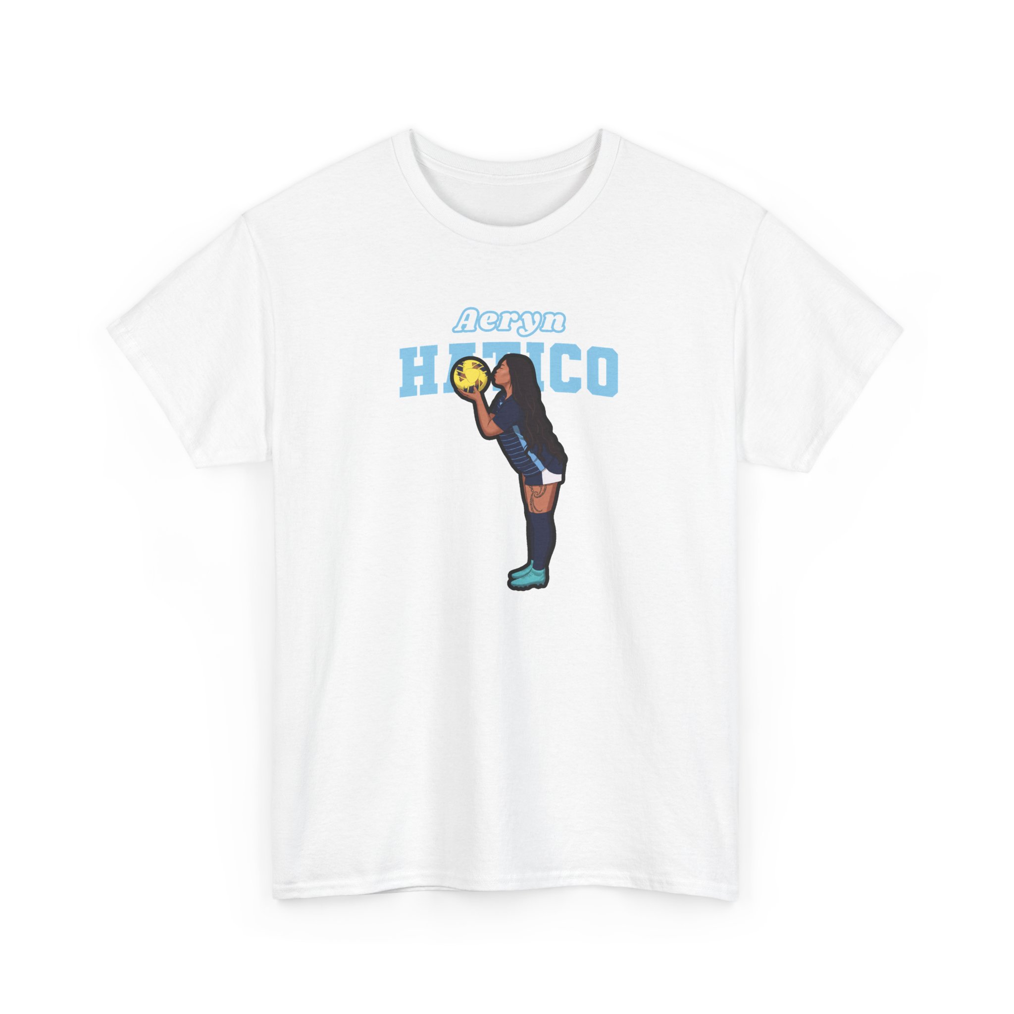 Tee — character_name_arch in White