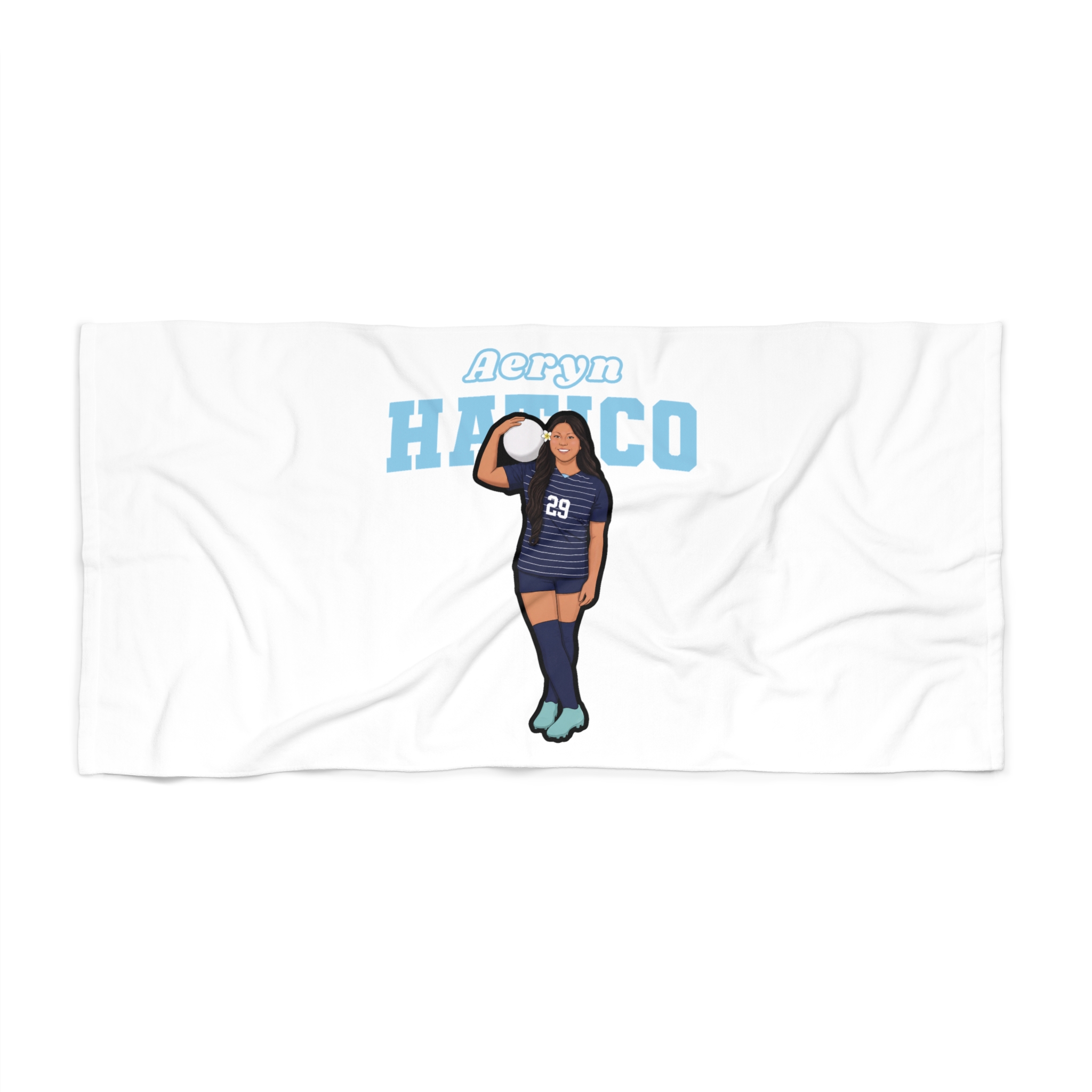 Beach Towel — character_name_arch in Classic