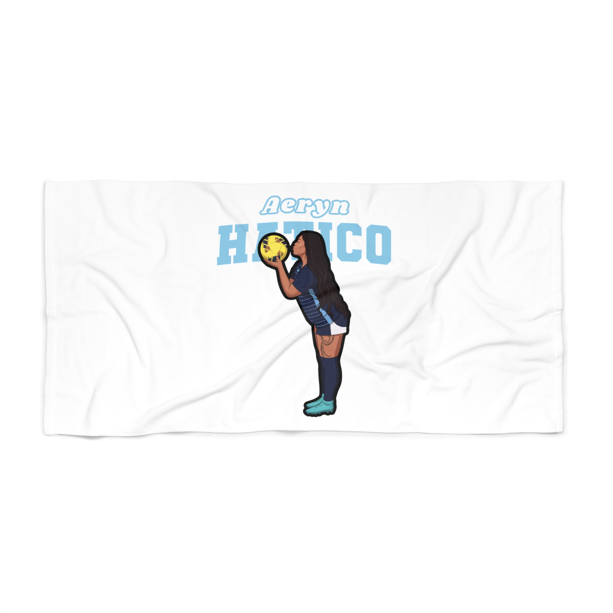Beach Towel — character_name_arch in Classic