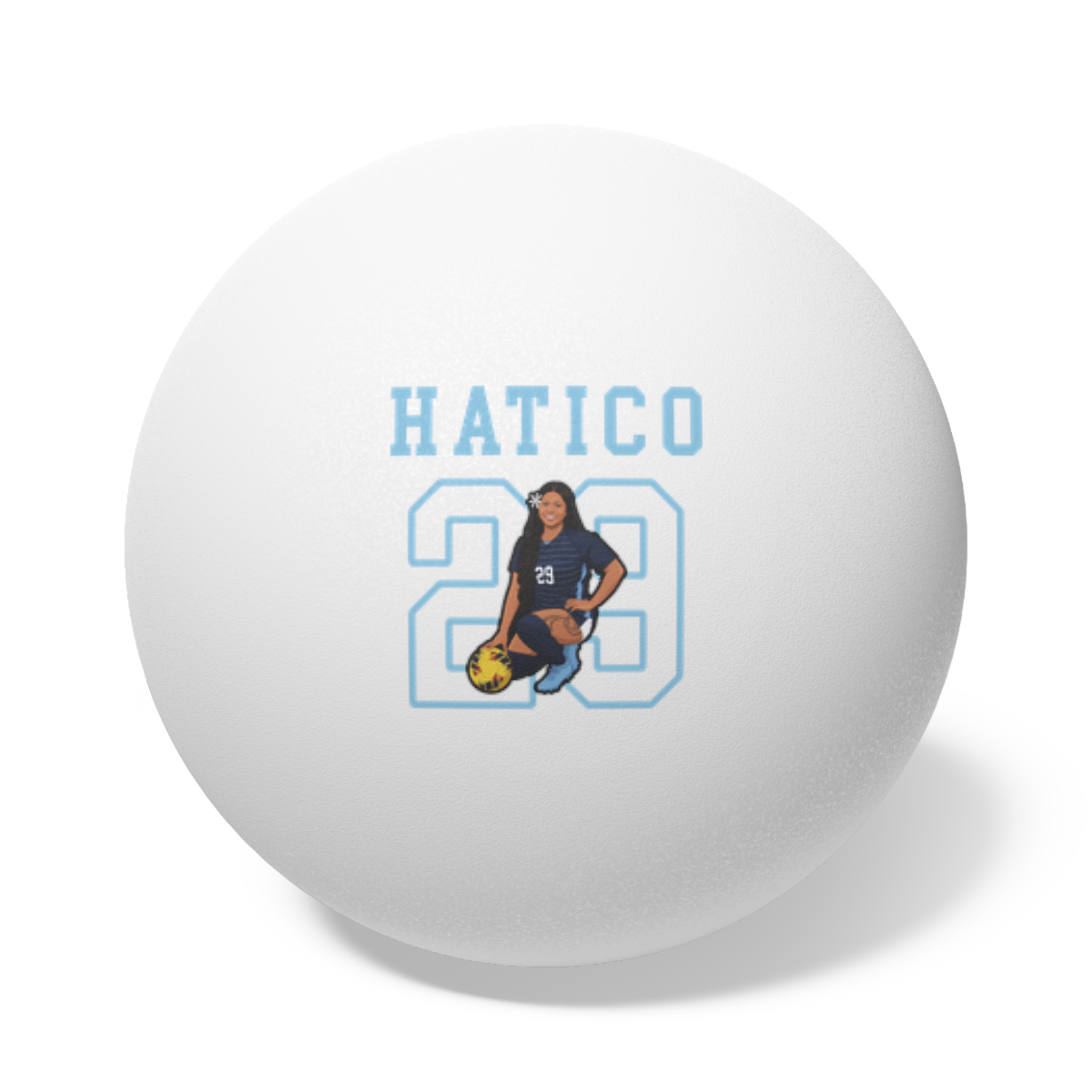 Ping Pong Balls, 6 pcs — character_shirsey in White