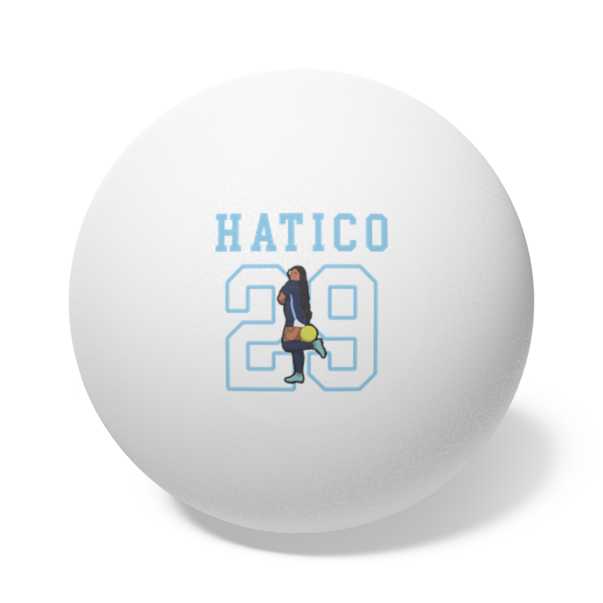 Ping Pong Balls, 6 pcs — character_shirsey in White