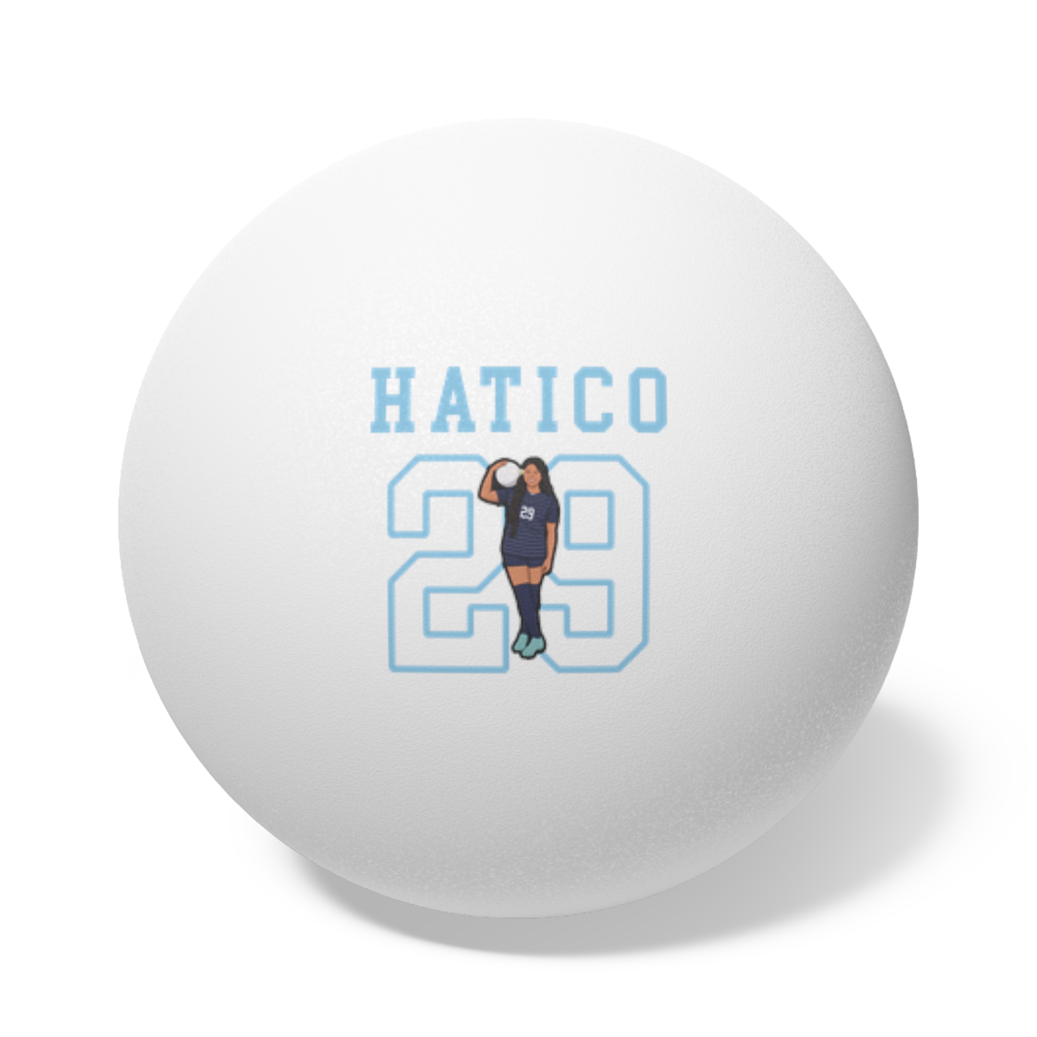 Ping Pong Balls, 6 pcs — character_shirsey in White