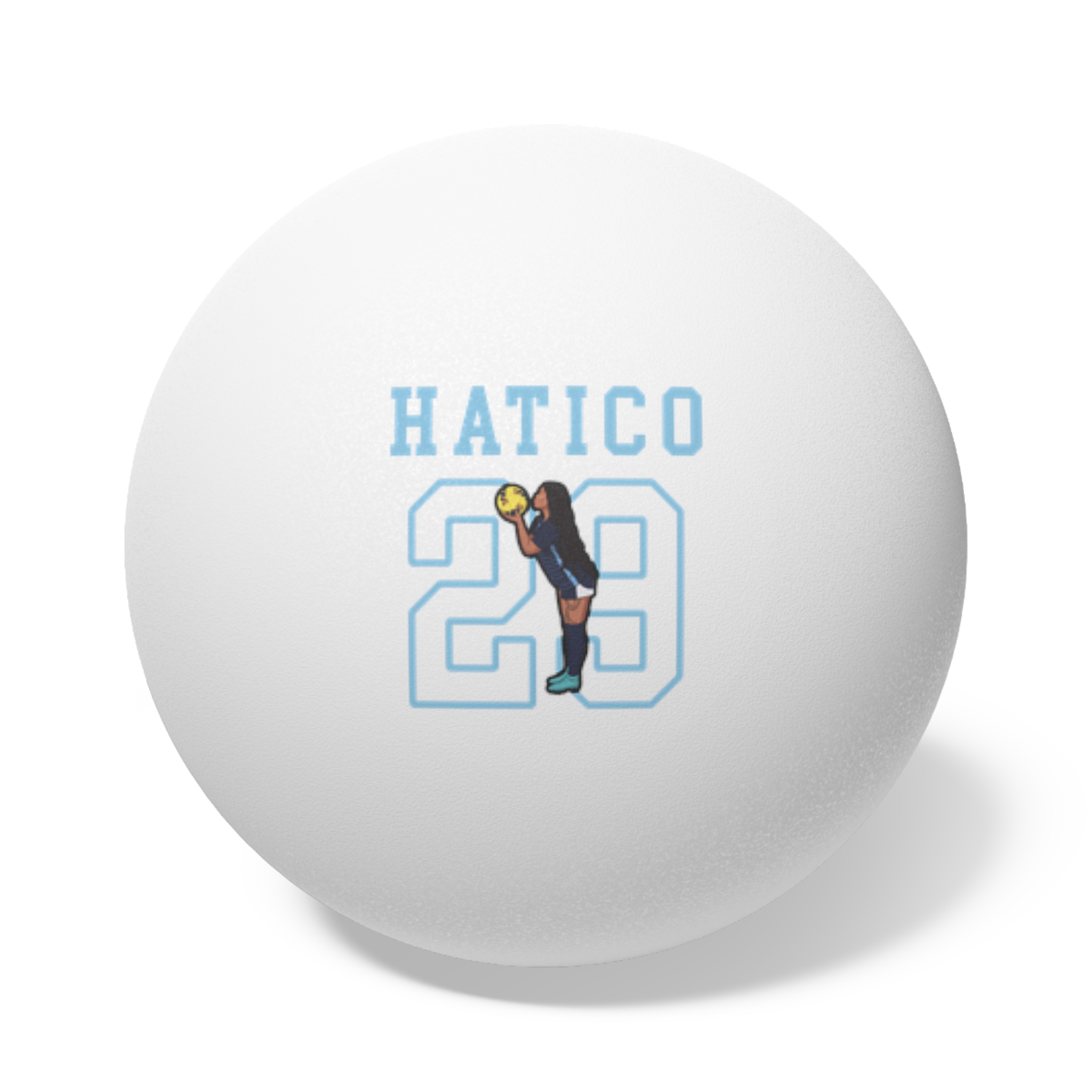 Ping Pong Balls, 6 pcs — character_shirsey in White