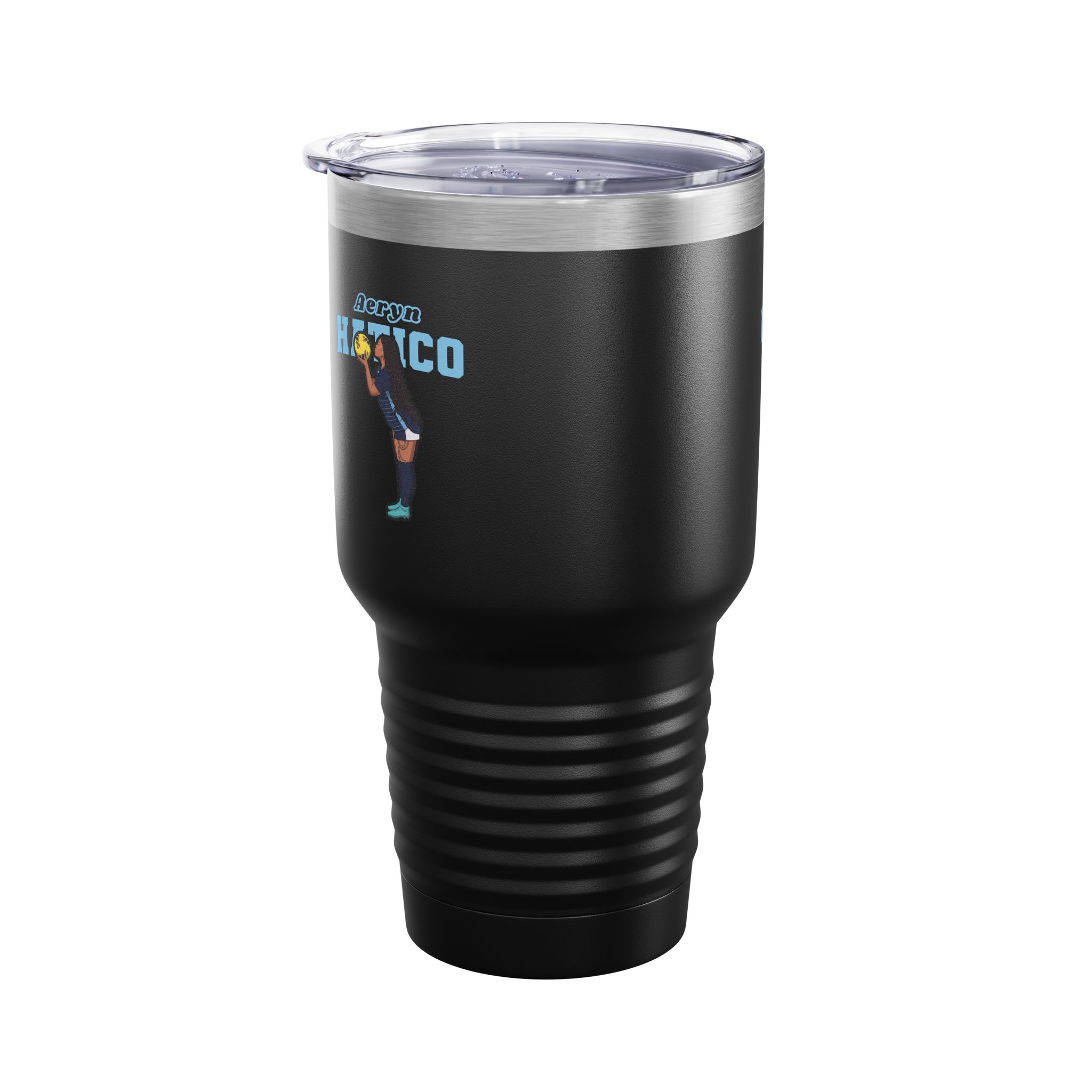 30oz Tumbler — character_name_arch in Black